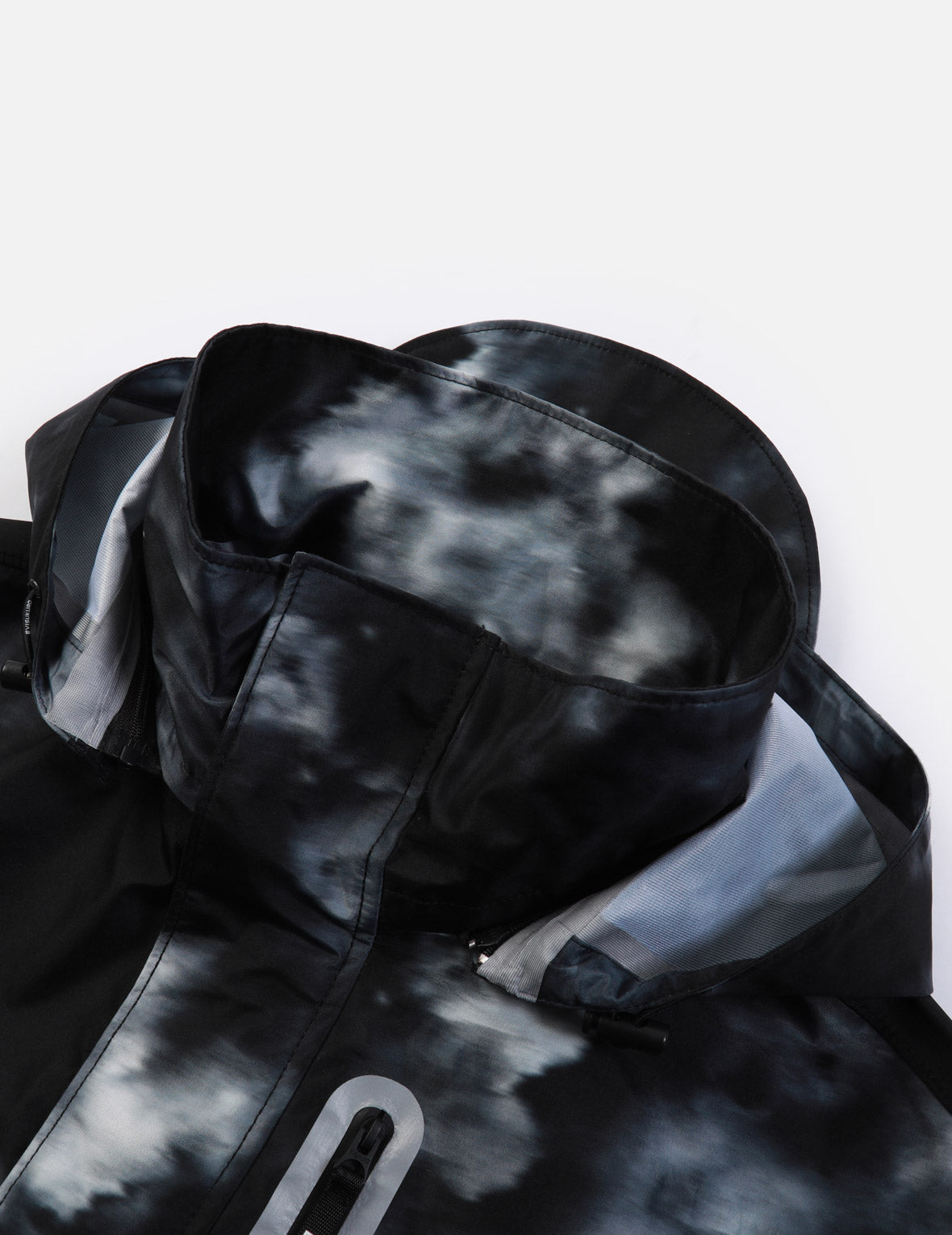 滿地數碼印花連帽防風外套