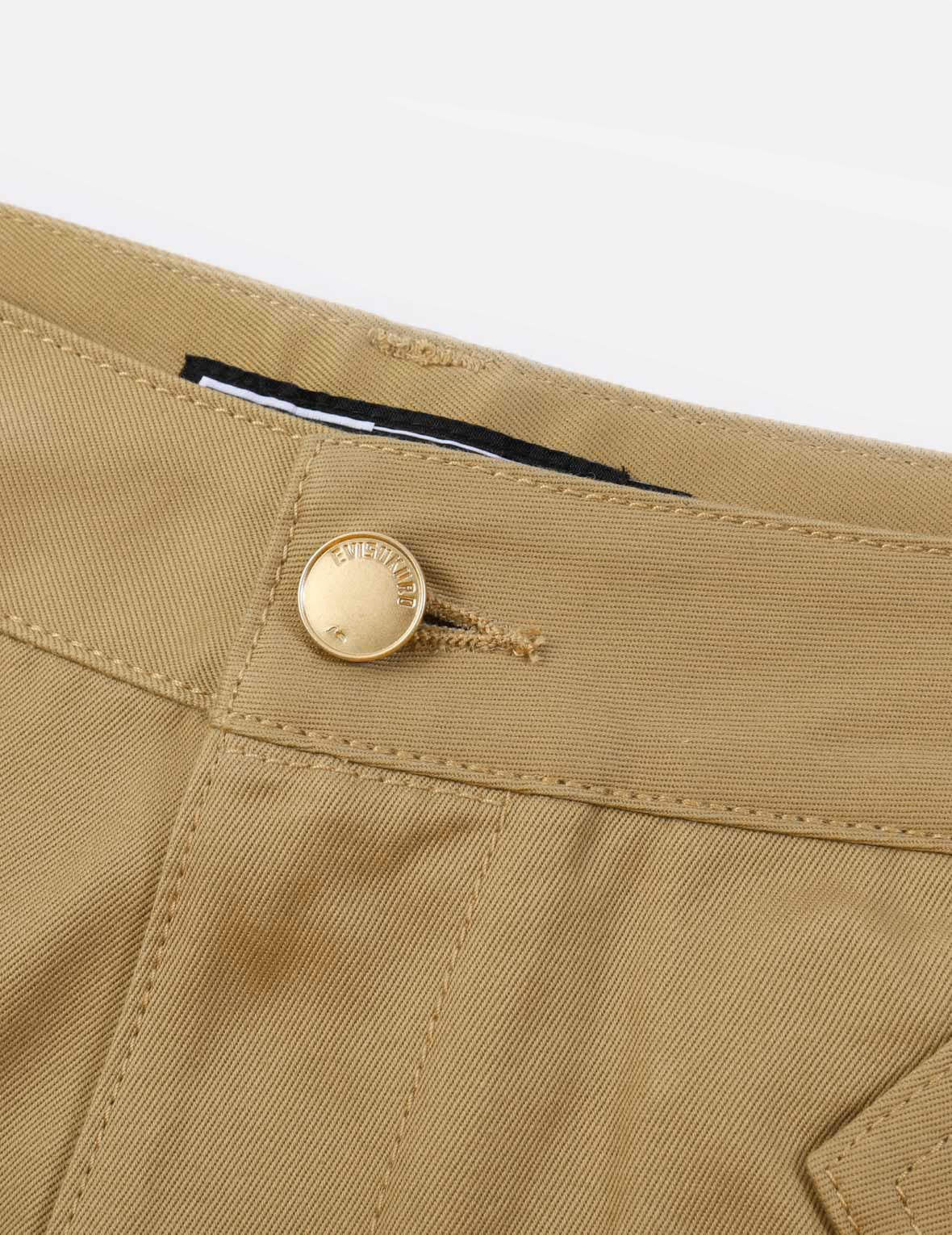 商標標籤貼佈工裝短褲