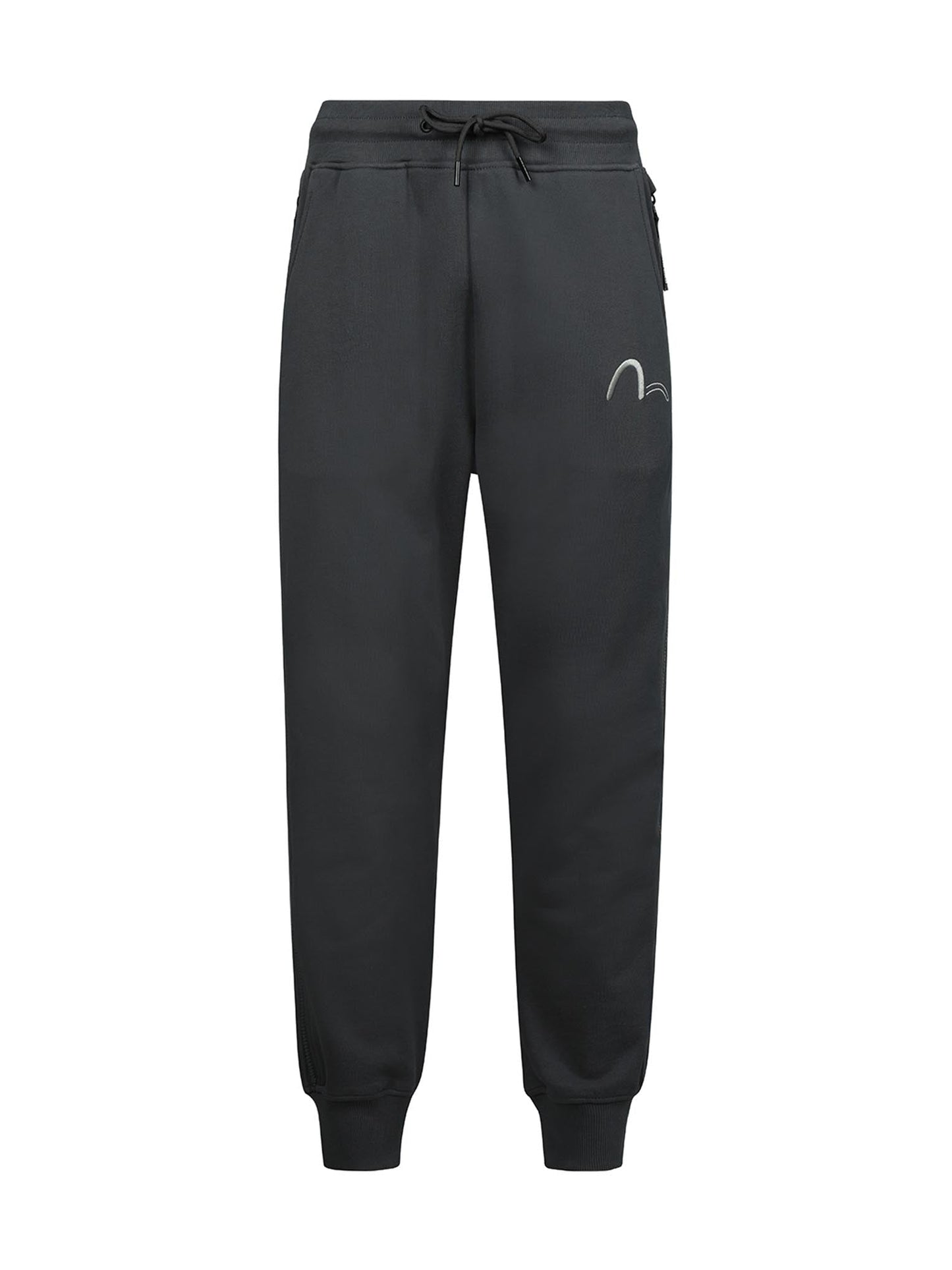 Side-zipper Fabric Blocking Sweatpants