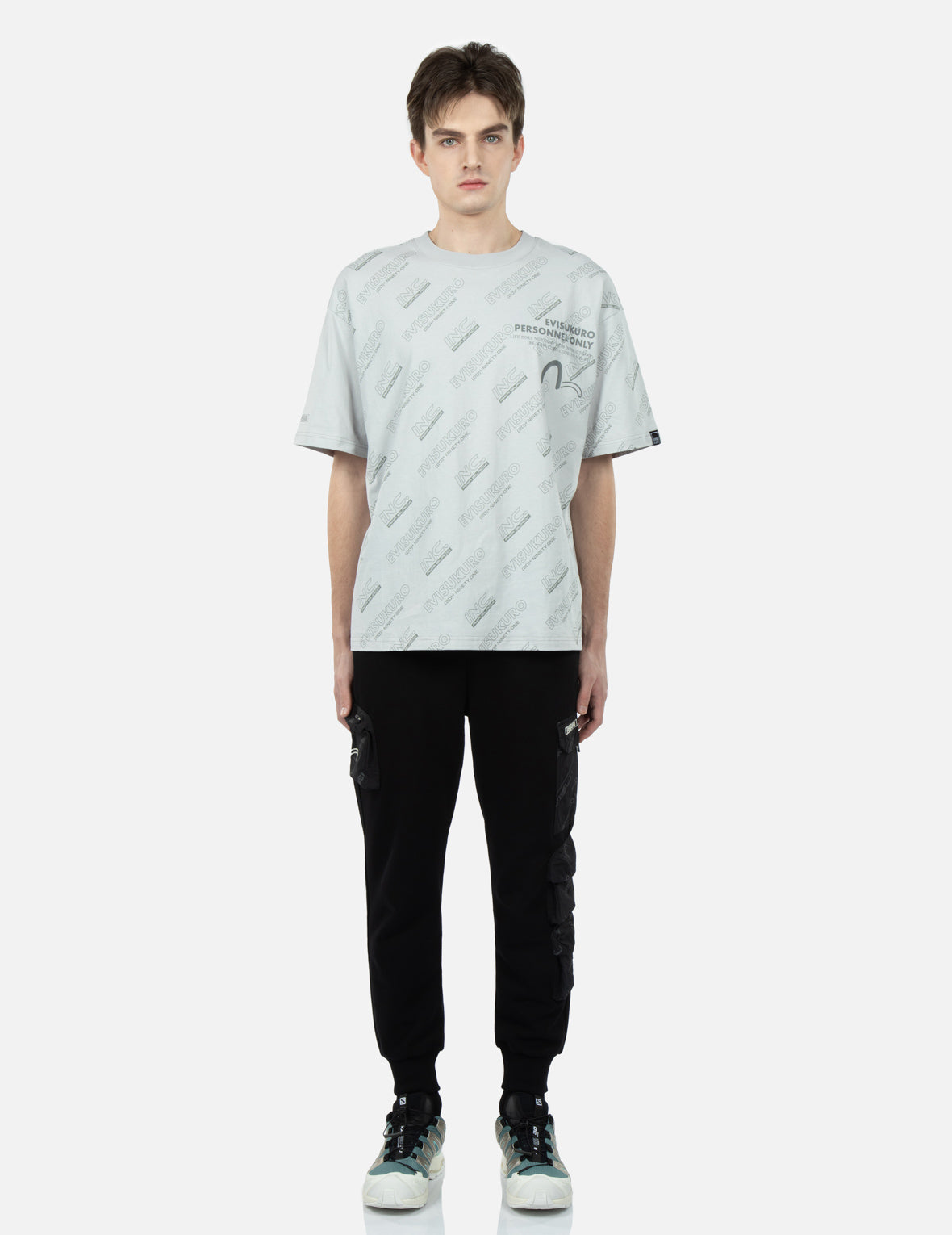 Logo Print 3D Pocket Sweatpant