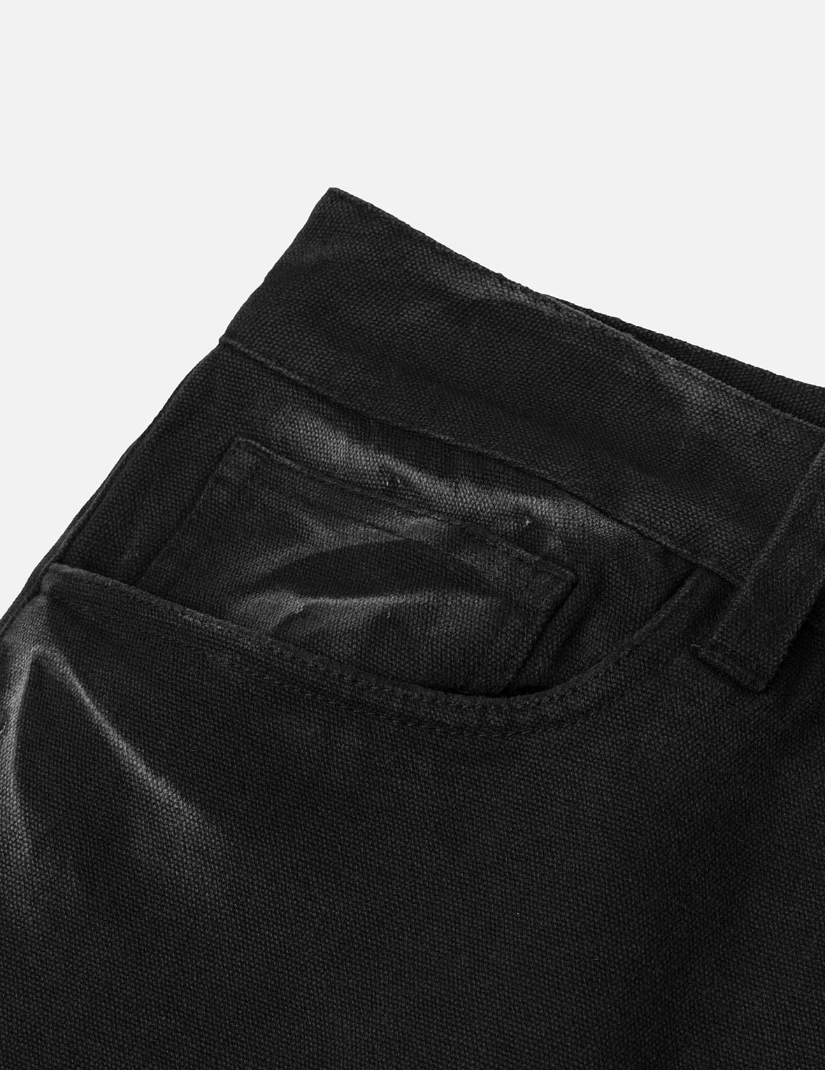 染色和重度水洗時尚版型滑板短褲