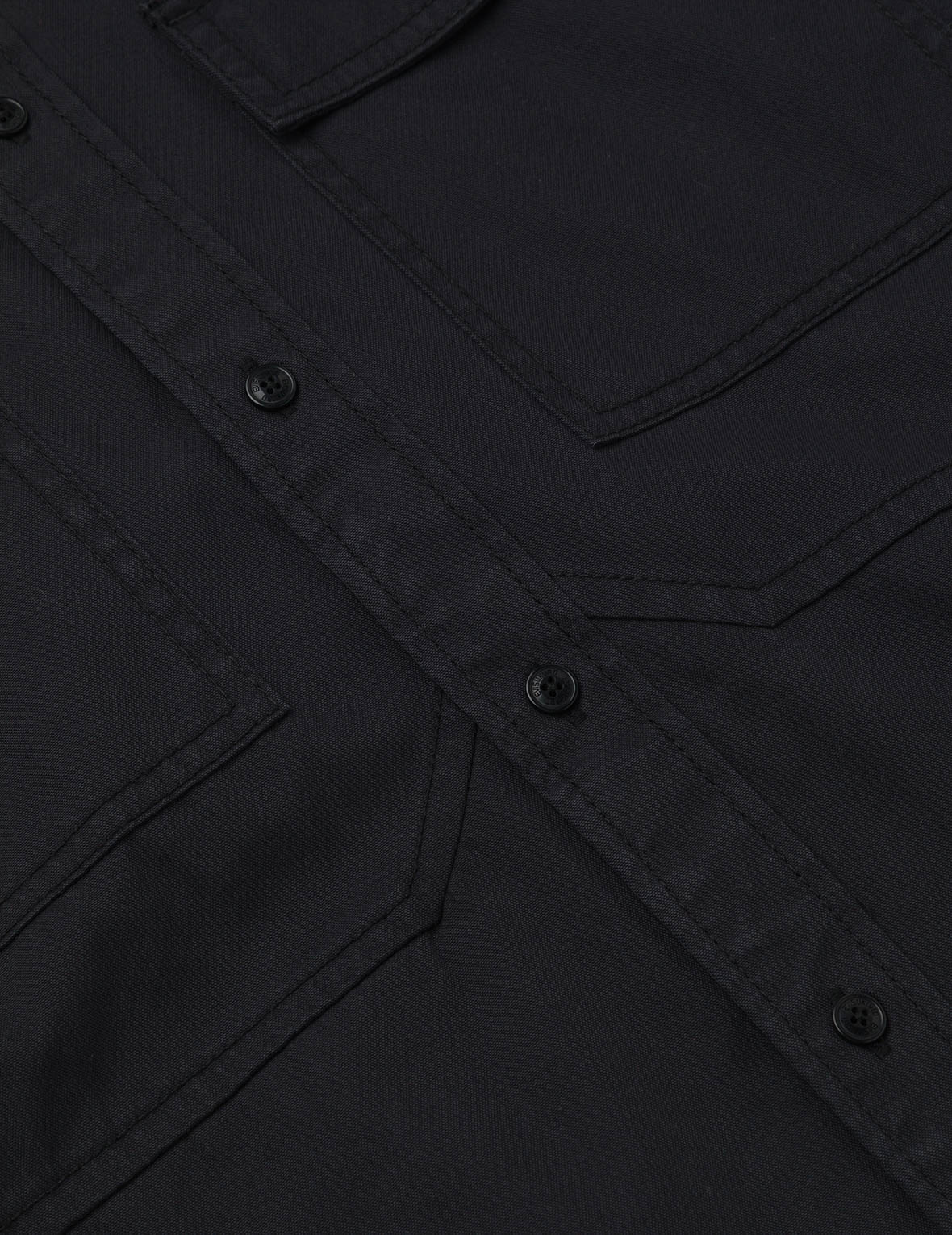 商標和海鷗刺繡寬版襯衫外套