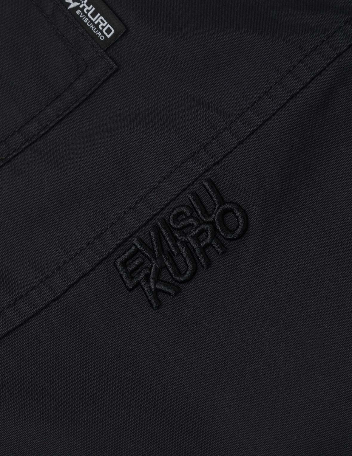 商標和海鷗刺繡寬版襯衫外套