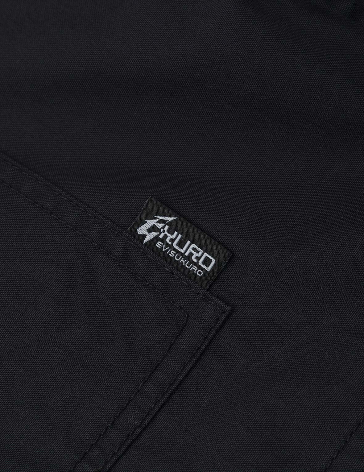 商標和海鷗刺繡寬版襯衫外套