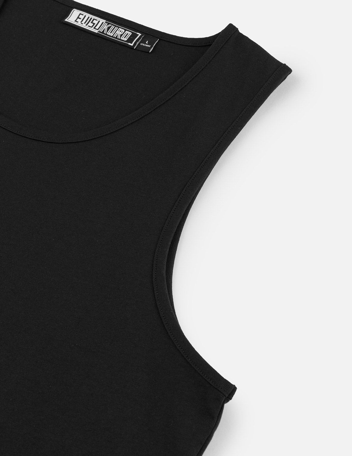 Logo and Seagull Embroidery Relax Fit Tank Top