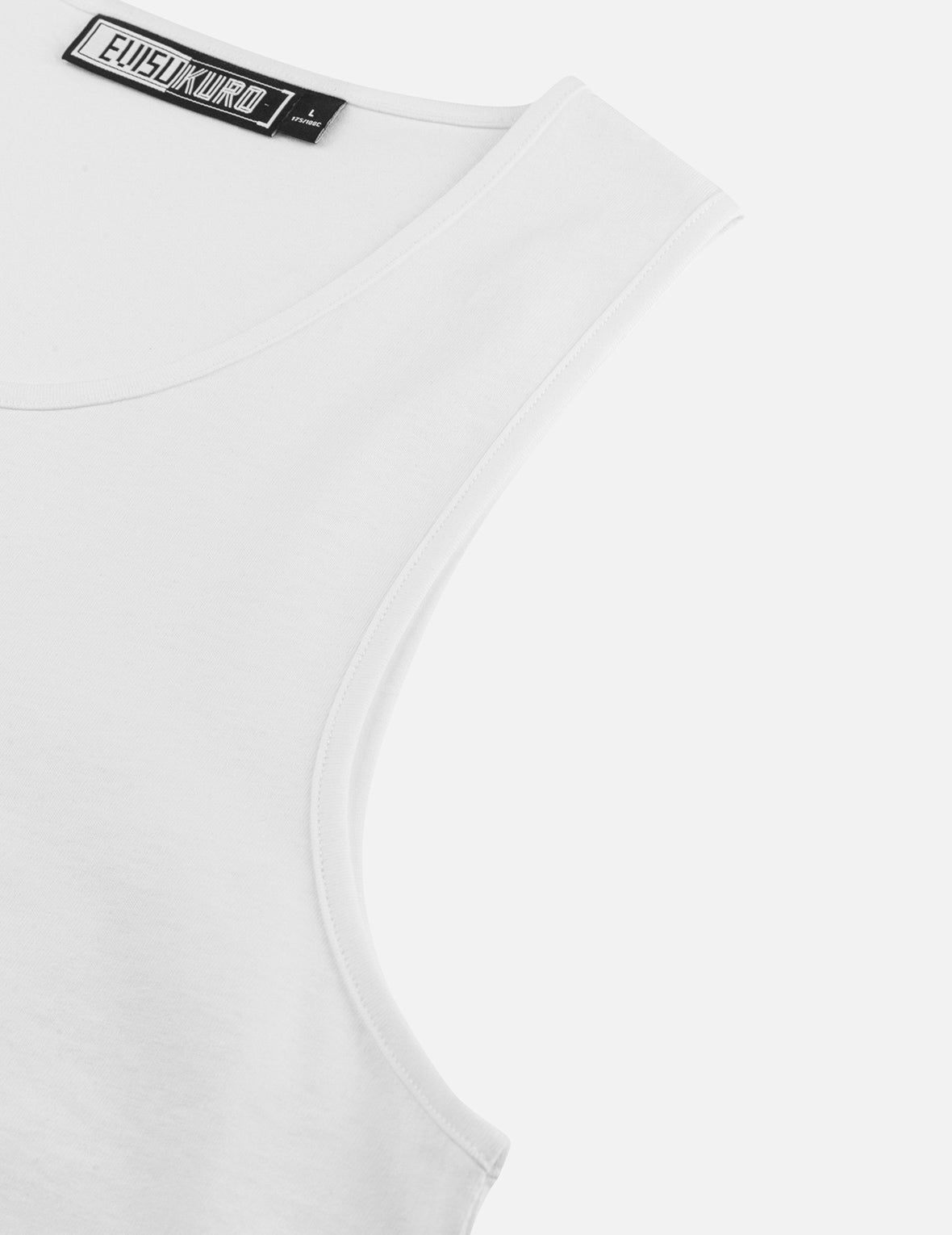 Logo and Seagull Embroidery Relax Fit Tank Top