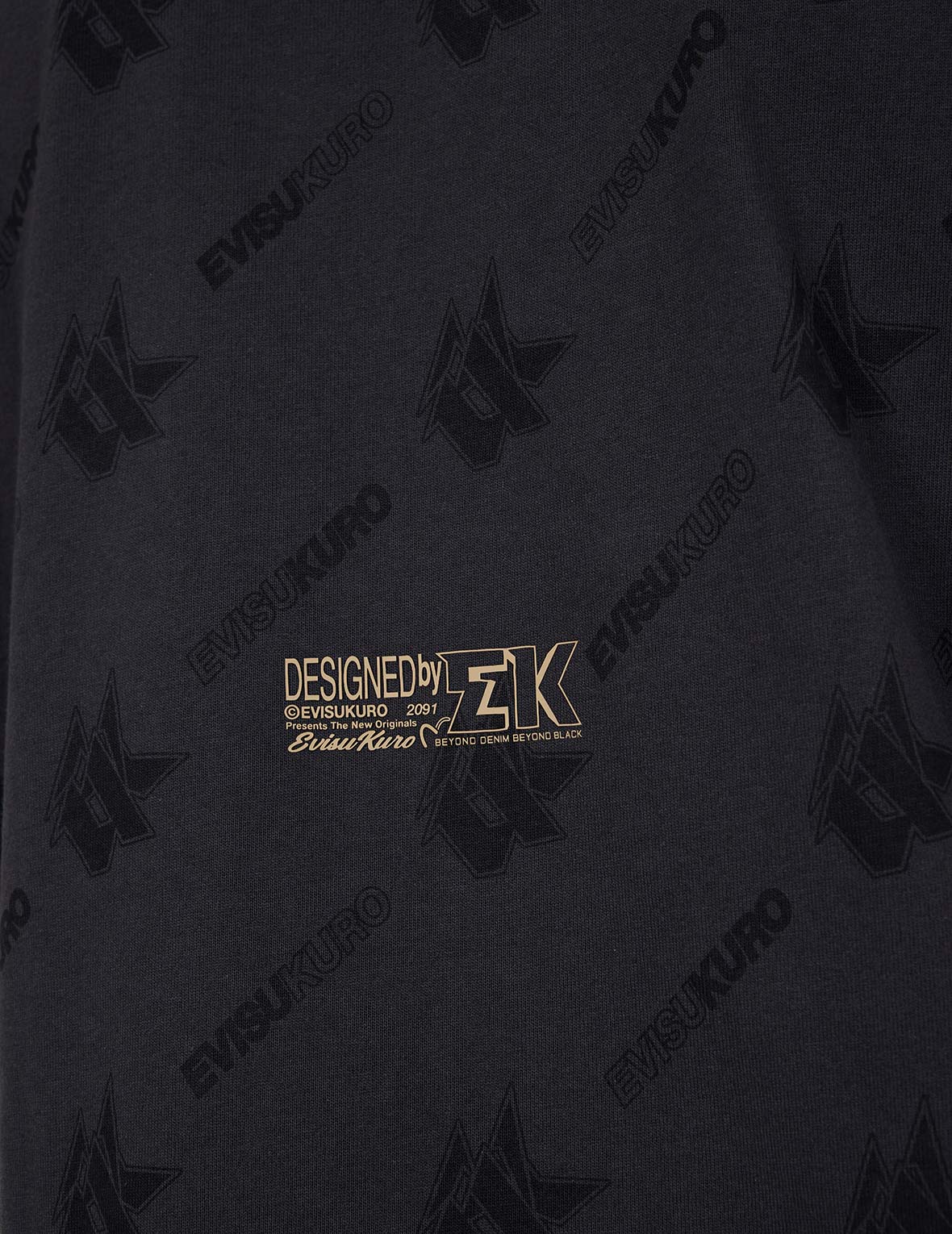 Monogram Logo Print Relax Fit T-shirt