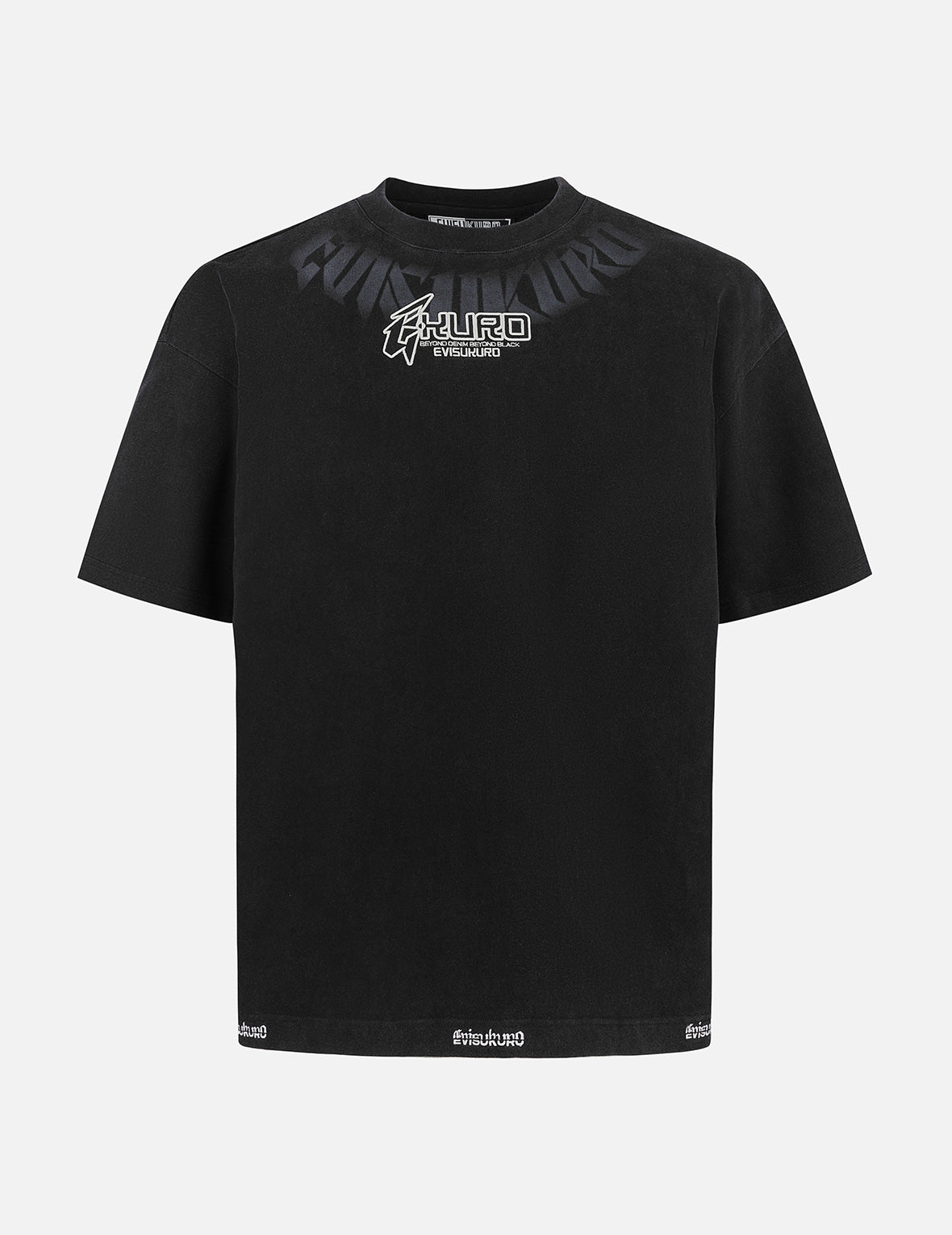 Logo embroidery Oversized Washed T-Shirt