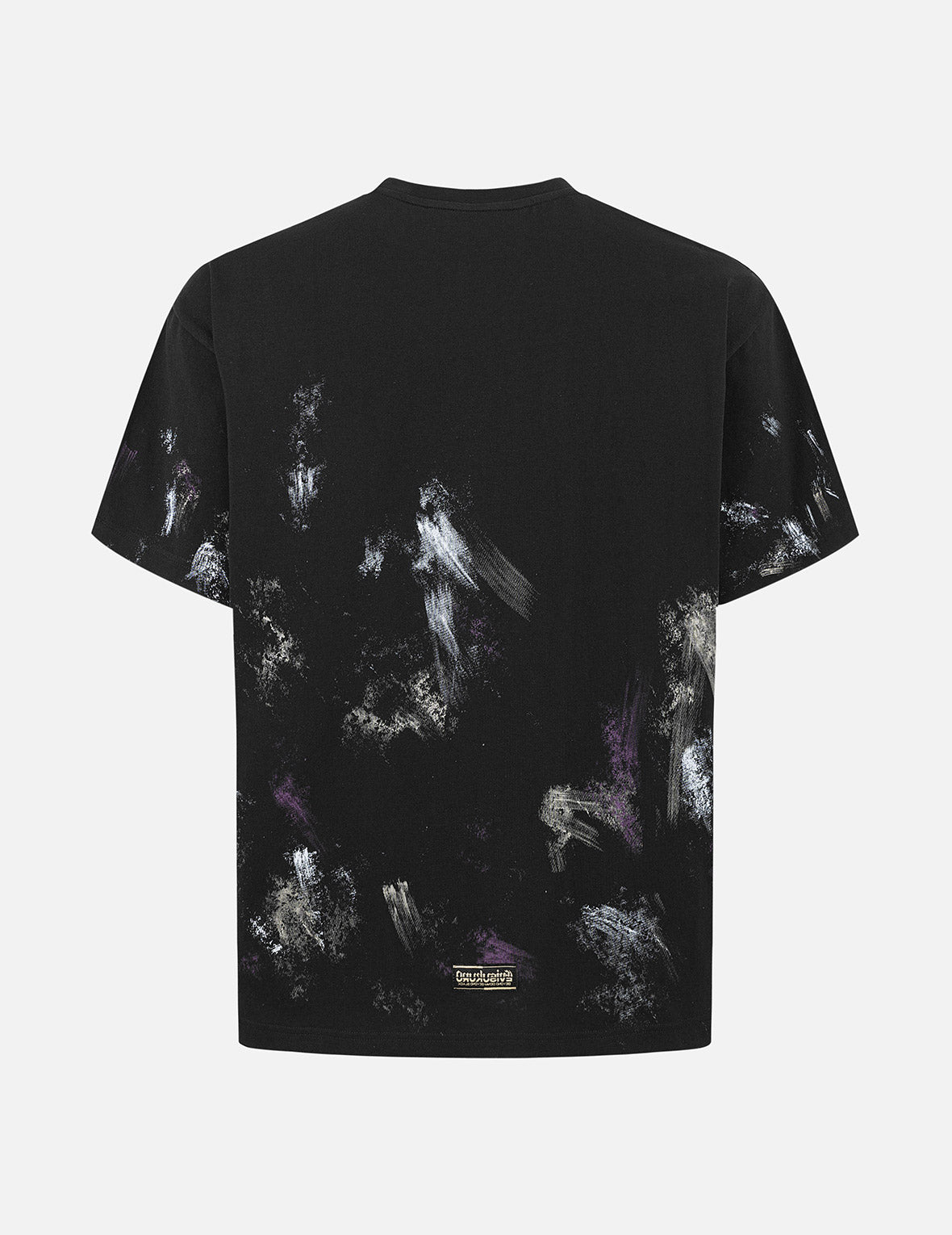 Handbrushed Print Regular Fit T-Shirt