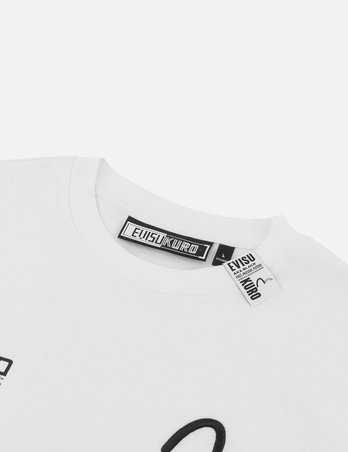 Seagull Embroidery and Logo Print Regular Fit T-shirt