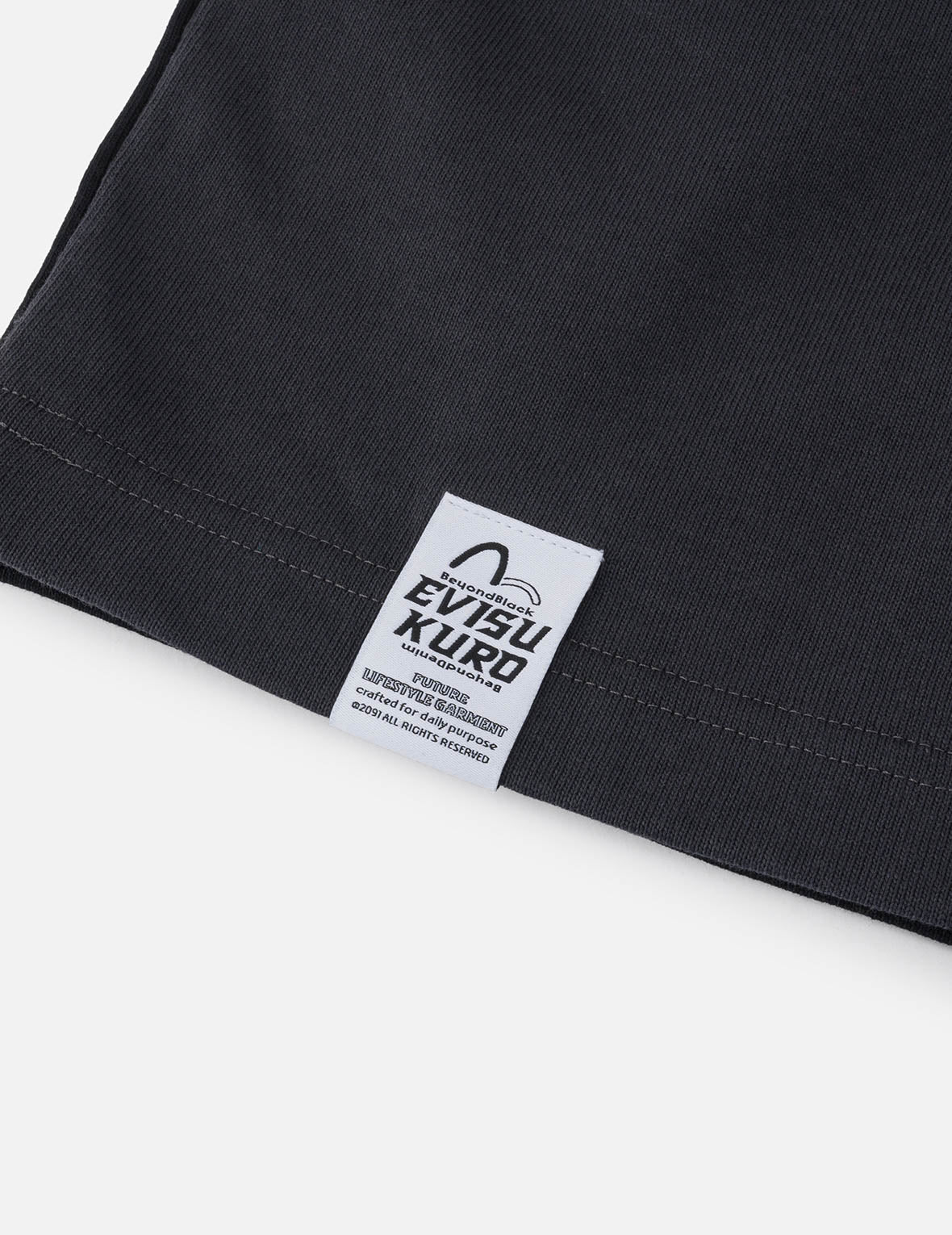 Panel design with Multi Labels Relax Fit T-Shirt