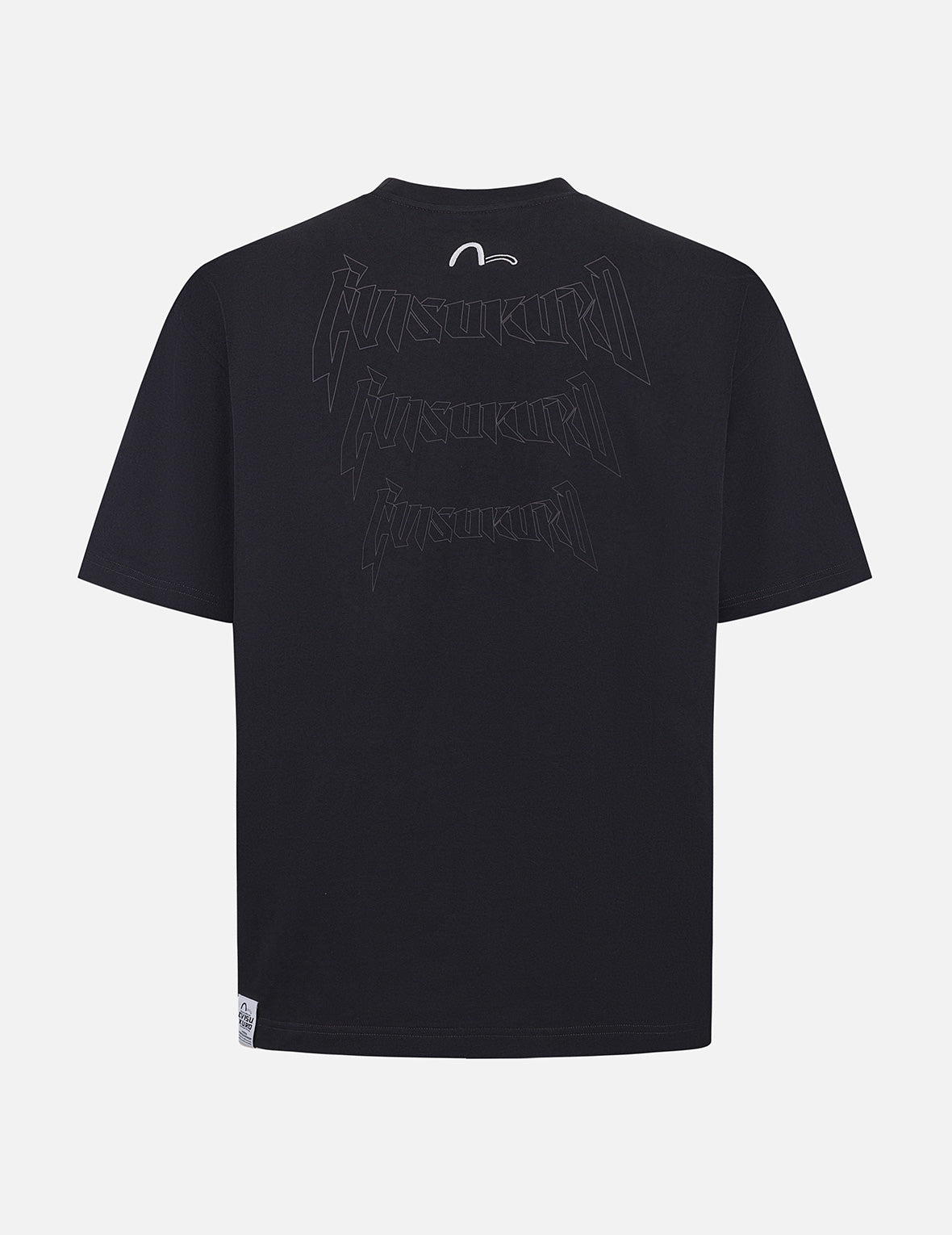 Panel design with Multi Labels Relax Fit T-Shirt