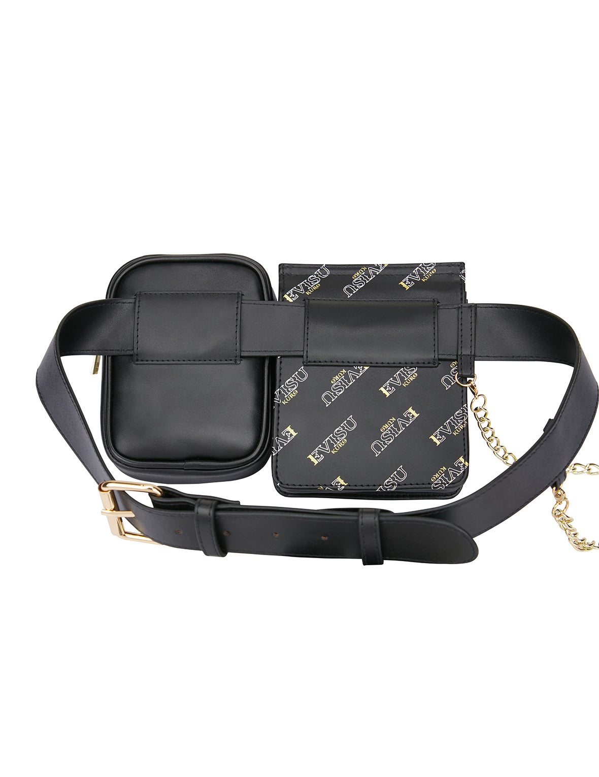 Double Pouch Belt Bag