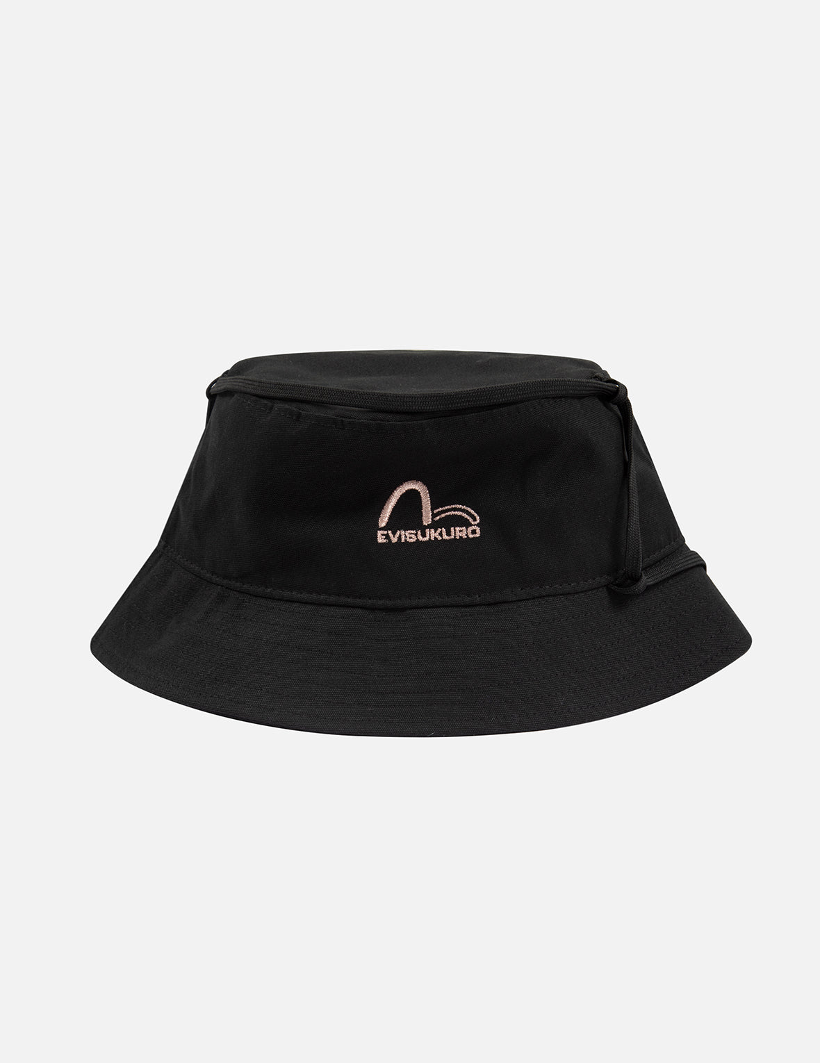 Logo Embroidery Drawstring Bucket Hat