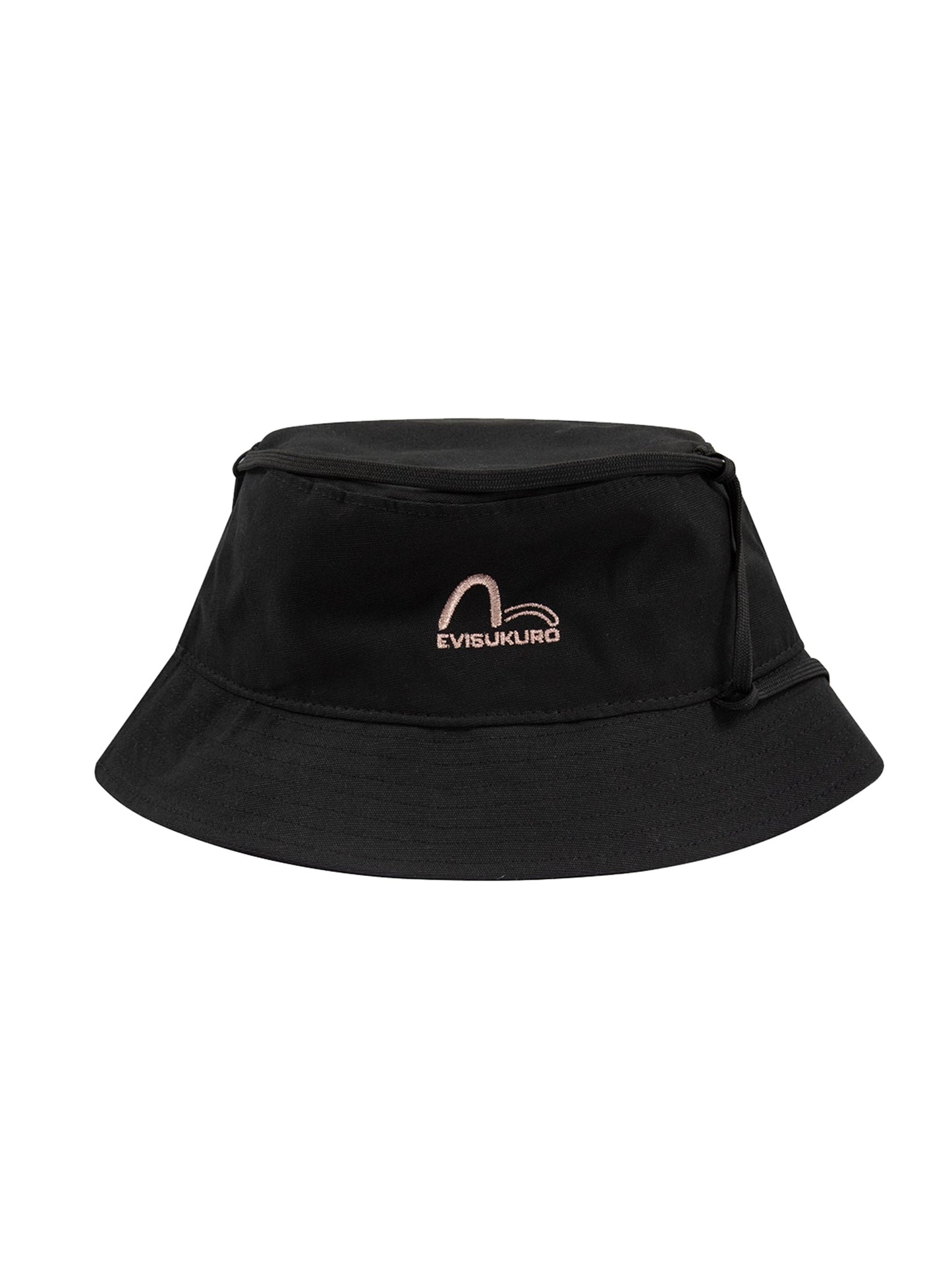 Logo Embroidery Drawstring Bucket Hat