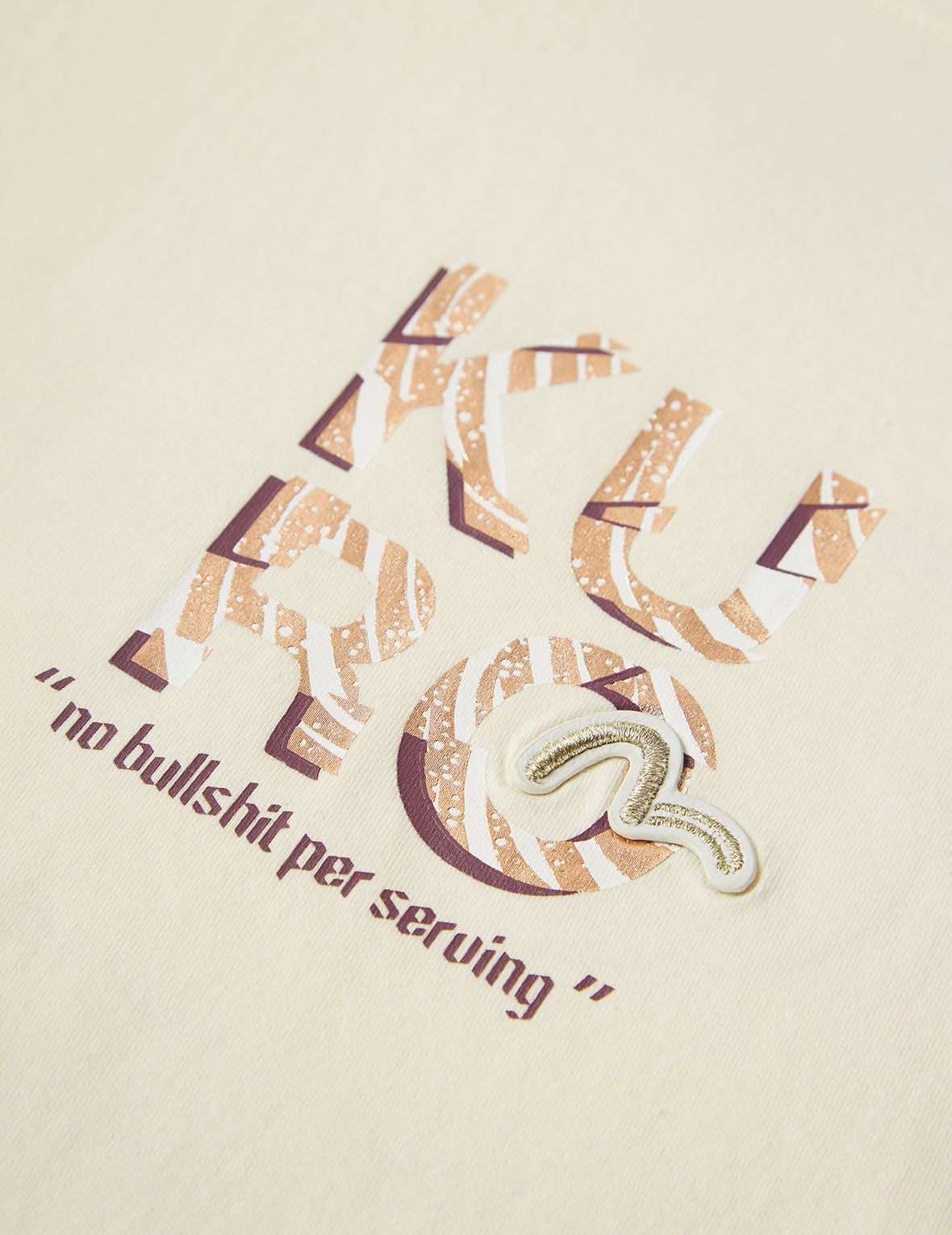 Ukiyo-E Infused Logo Label Print Oversized T-shirt