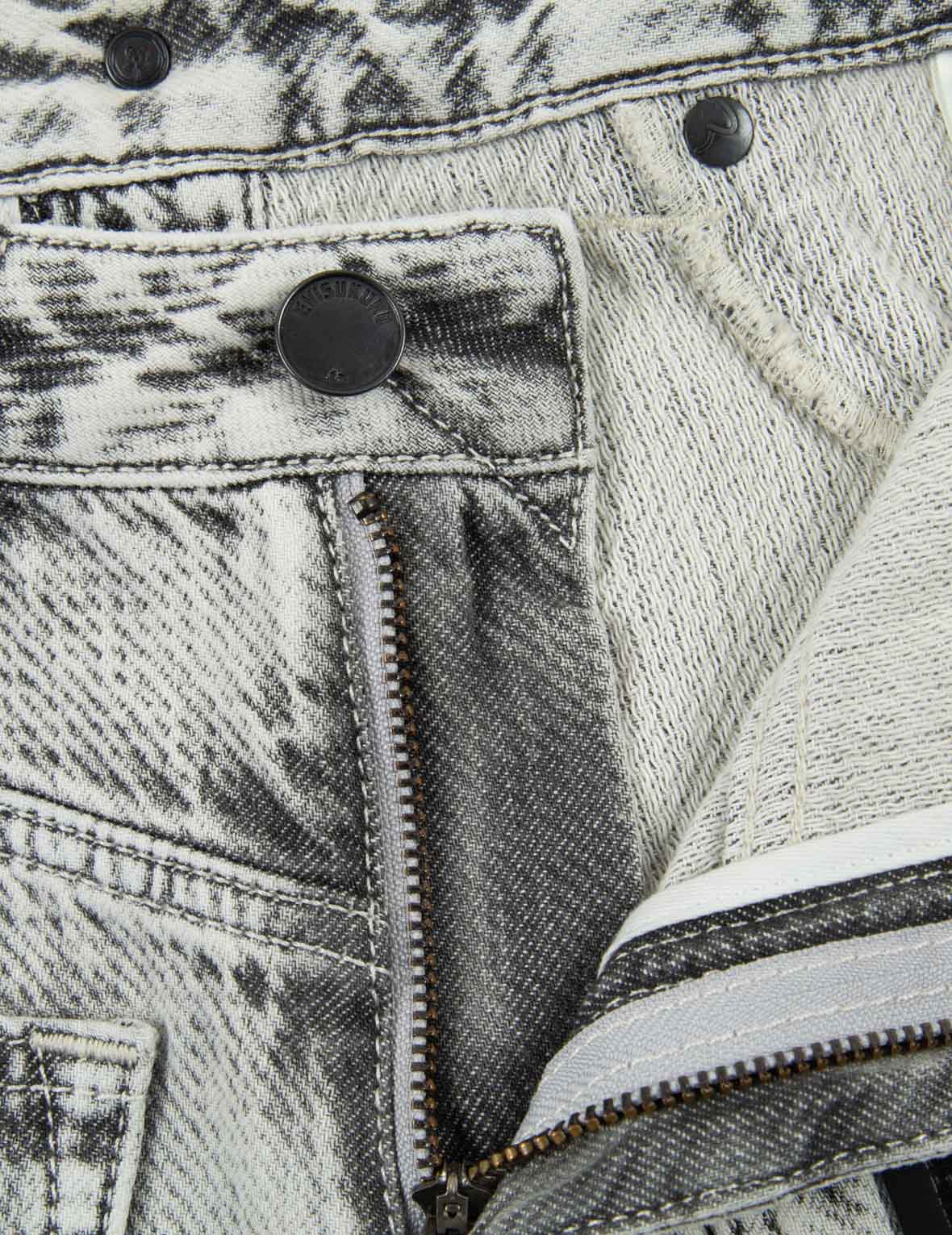 小海鷗刺繡織紋牛仔褲