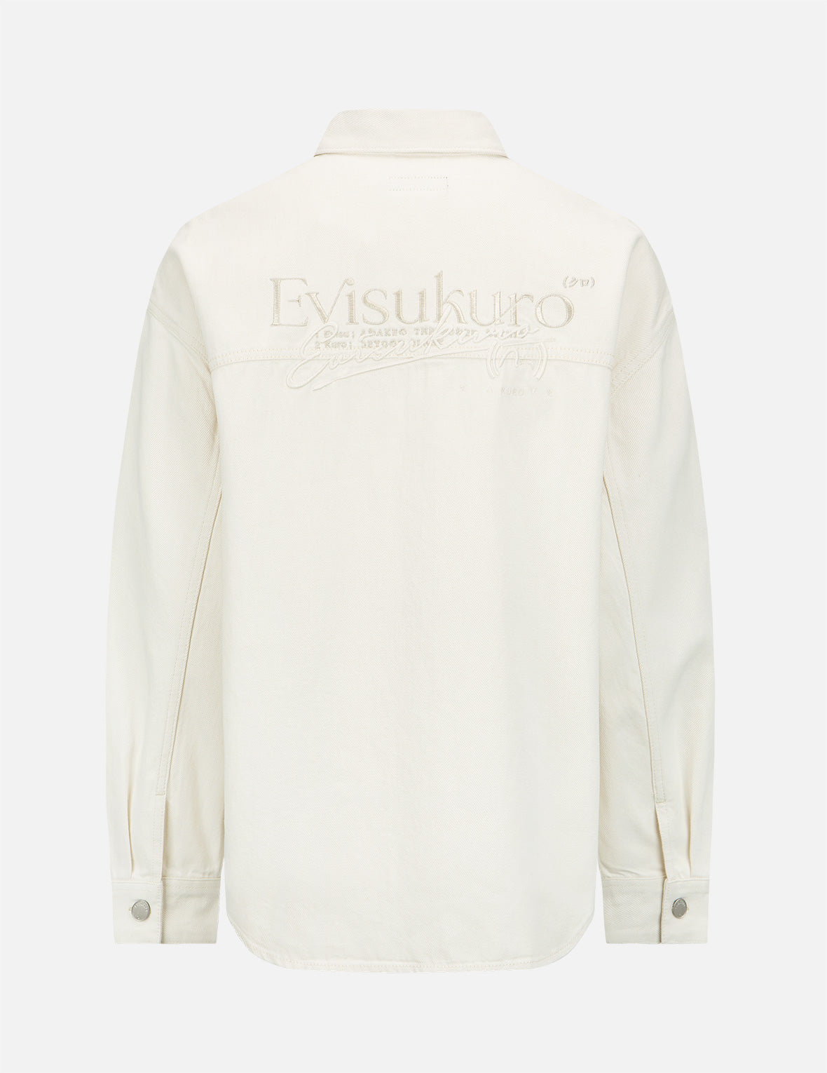 Logo Embroidery Denim Jacket