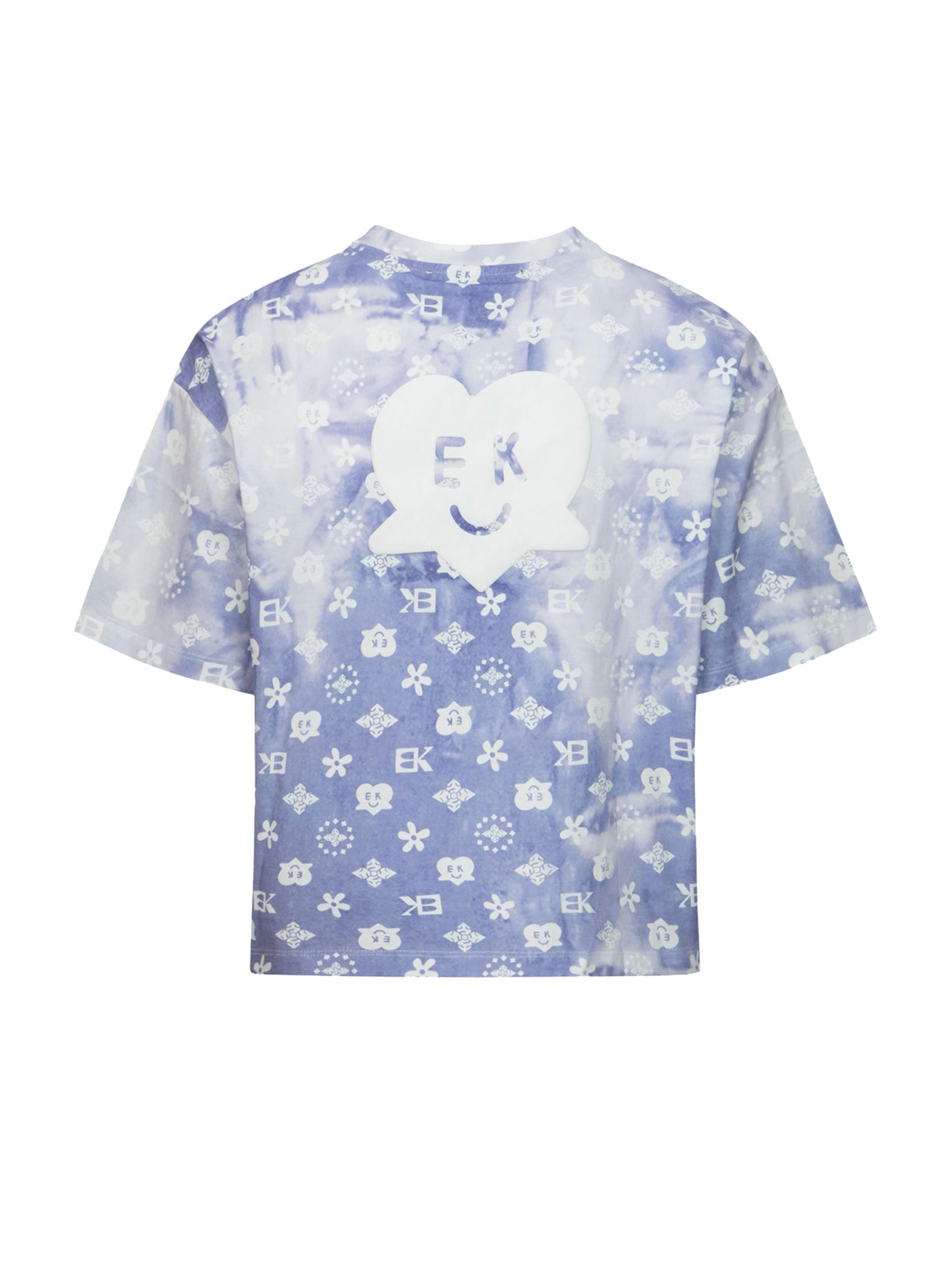 Tie-Dye Allover EK Digital Print Loose Fit T-shirt