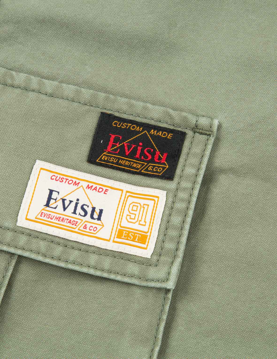 Godhead Embroidery Cargo Shorts