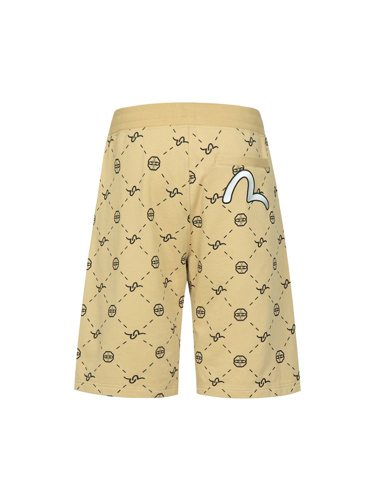 Monogram Print Sweat Shorts