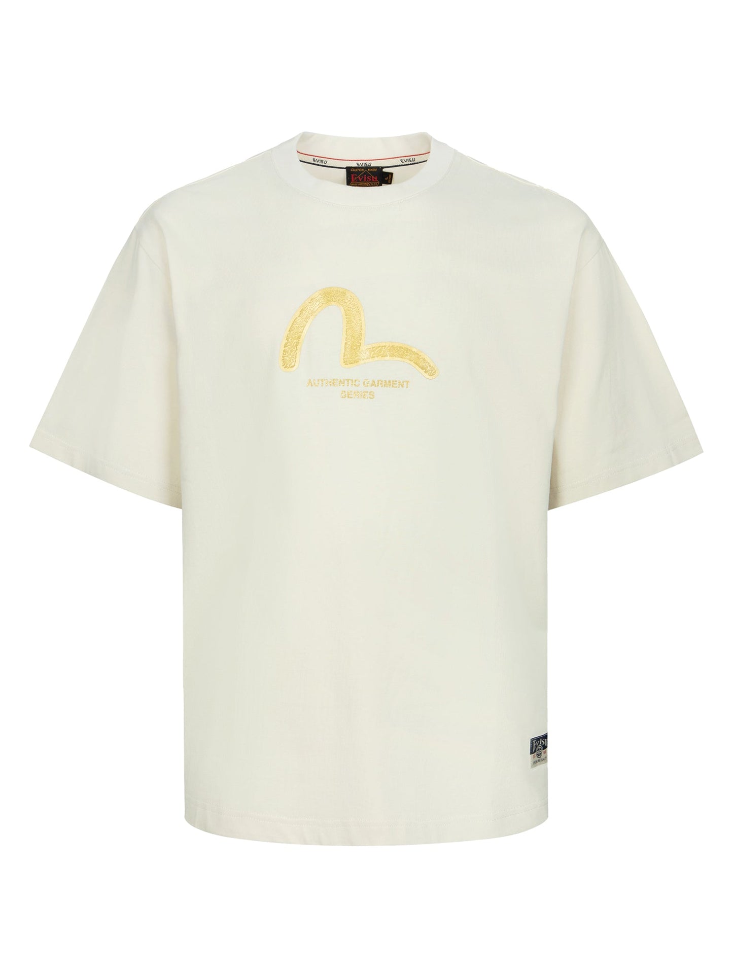 Logo and Koinobori Print Relax Fit T-shirt