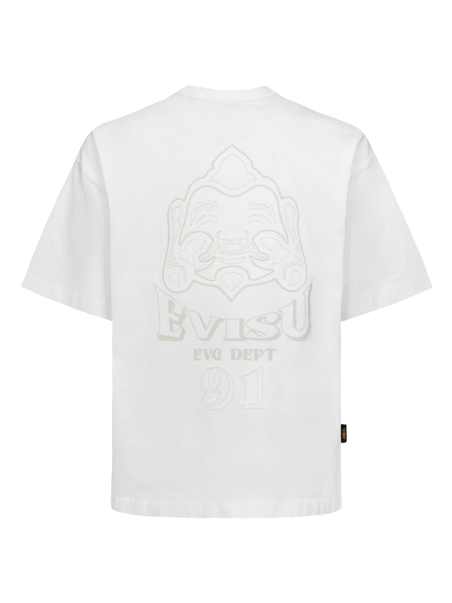 Hand Stitching Godhead Embroidery Loose Fit T-Shirt