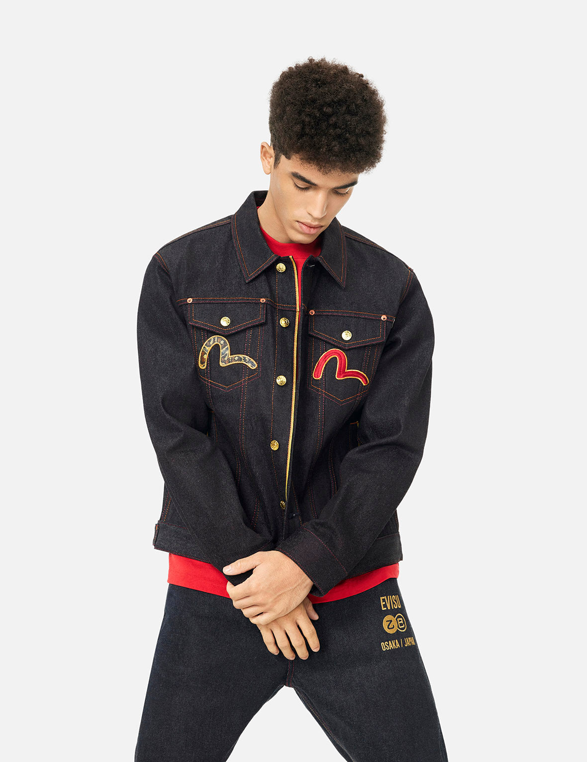 2025 Limited Edition Year of the Snake Relax Fit Denim Jacket