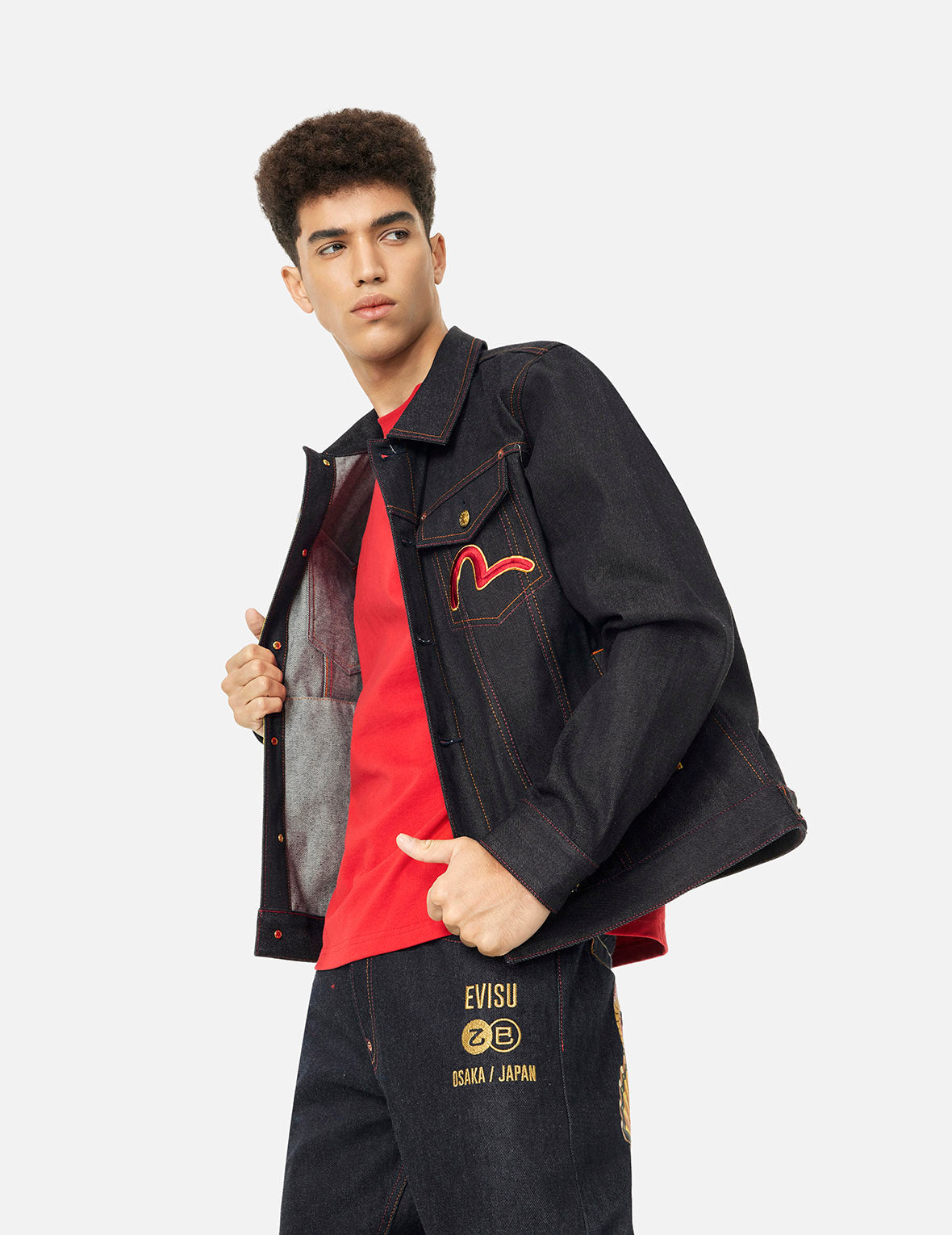 2025 Limited Edition Year of the Snake Relax Fit Denim Jacket