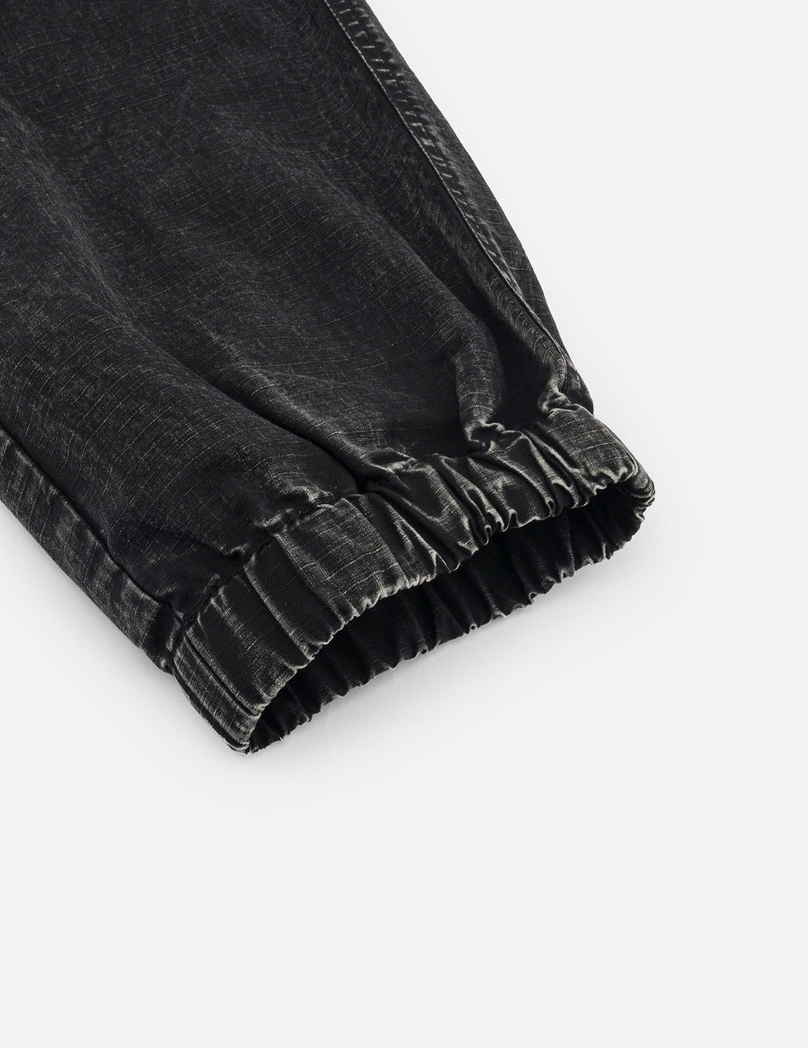 Seagull and Kamon Embroidery Straight Fit Woven Joggers