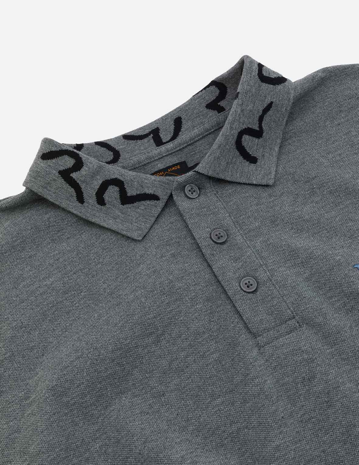 商標刺繡寬版休閒POLO衫