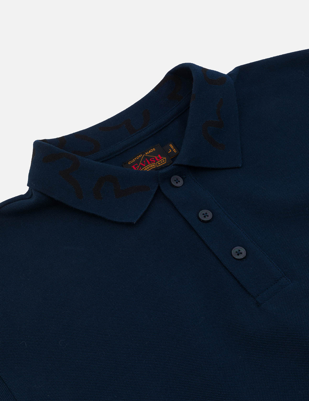 商標刺繡寬版休閒POLO衫