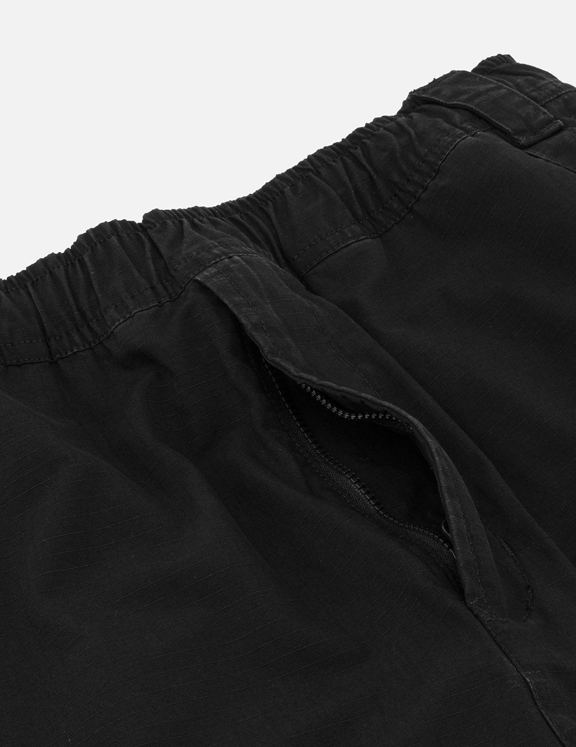 Kamon and "91" Appliqué Embroidery Regular Fit Cargo Shorts