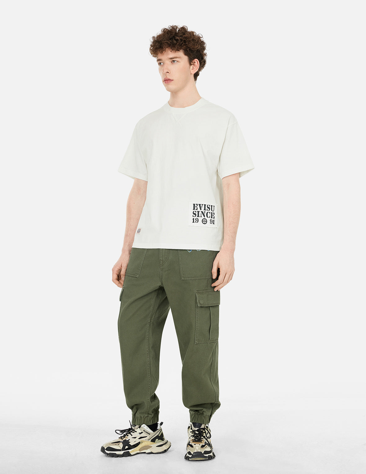 Daicock Embroidery Relax Fit T-shirt