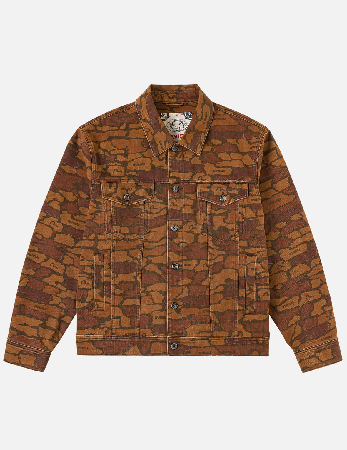 All-over Ishigaki Camouflage Denim Jacket
