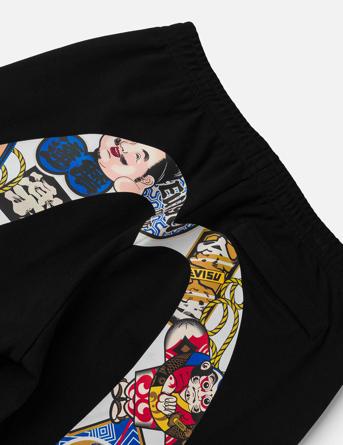 Japanese Kite Daicock Printed Sweatpants