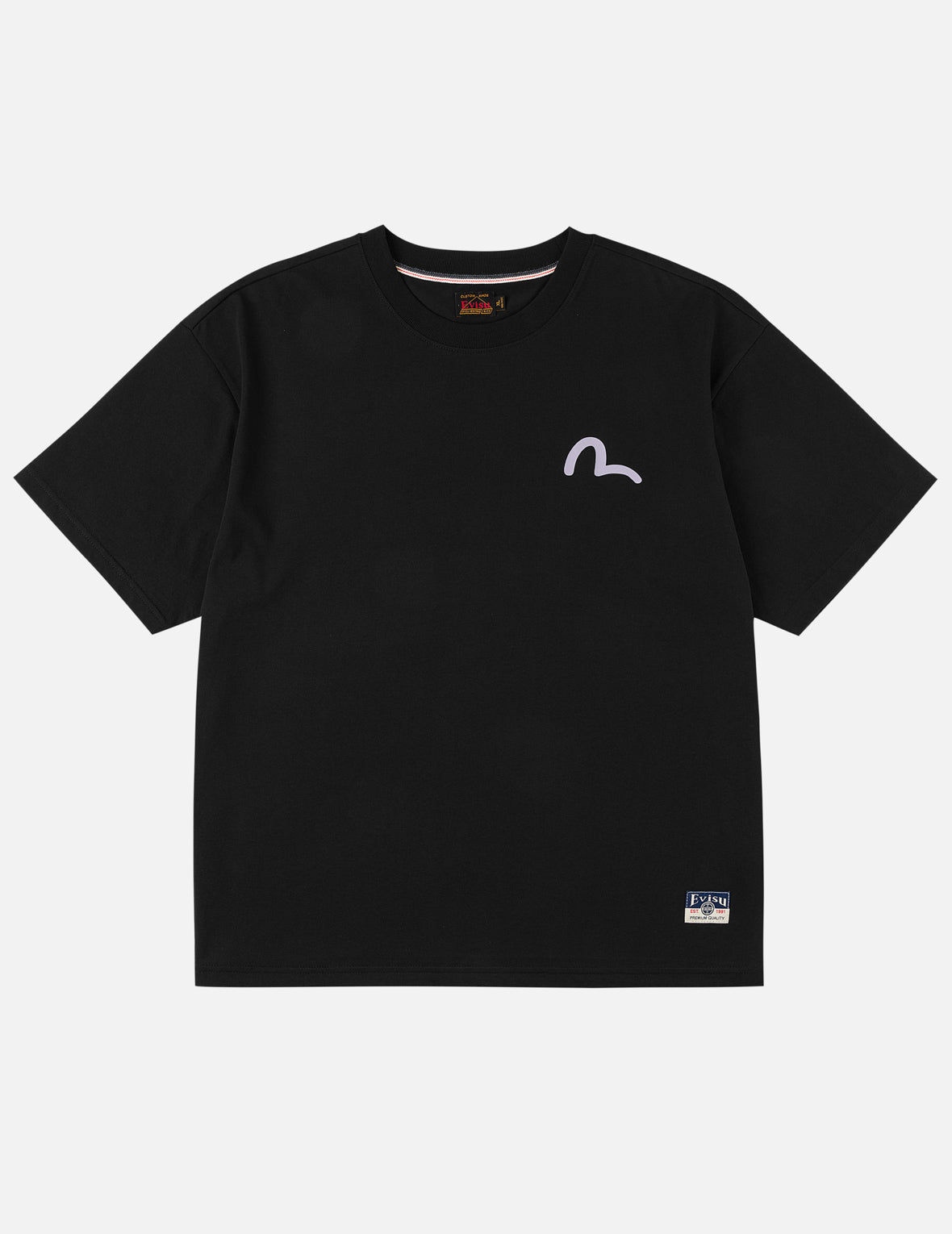 Godhead and Kite Daruma Kerchief Print T-shirt