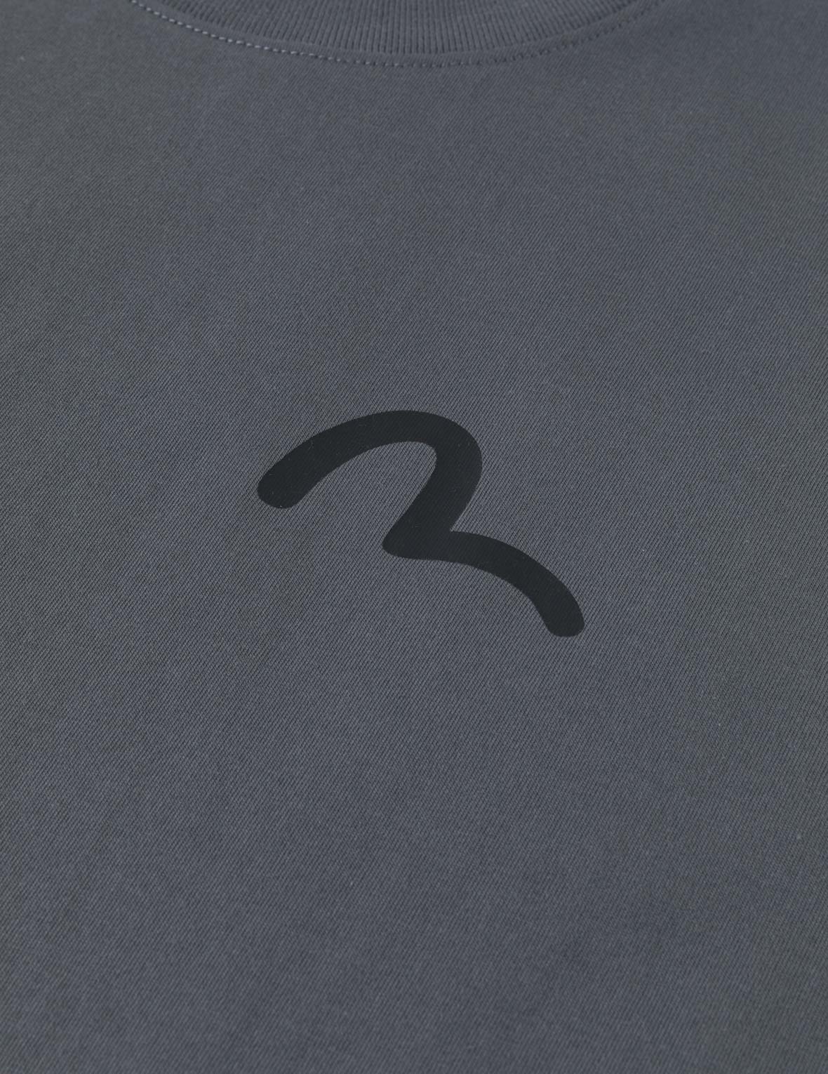 Godhead and Kite Daruma Kerchief Print T-shirt