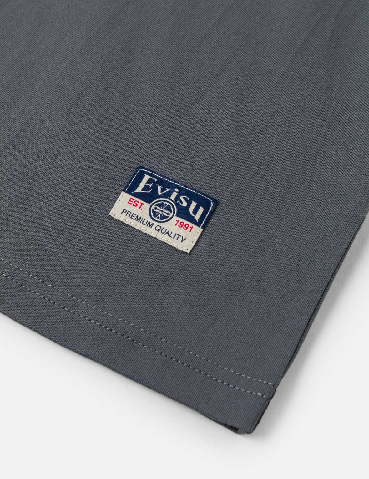 Godhead and Kite Daruma Kerchief Print T-shirt