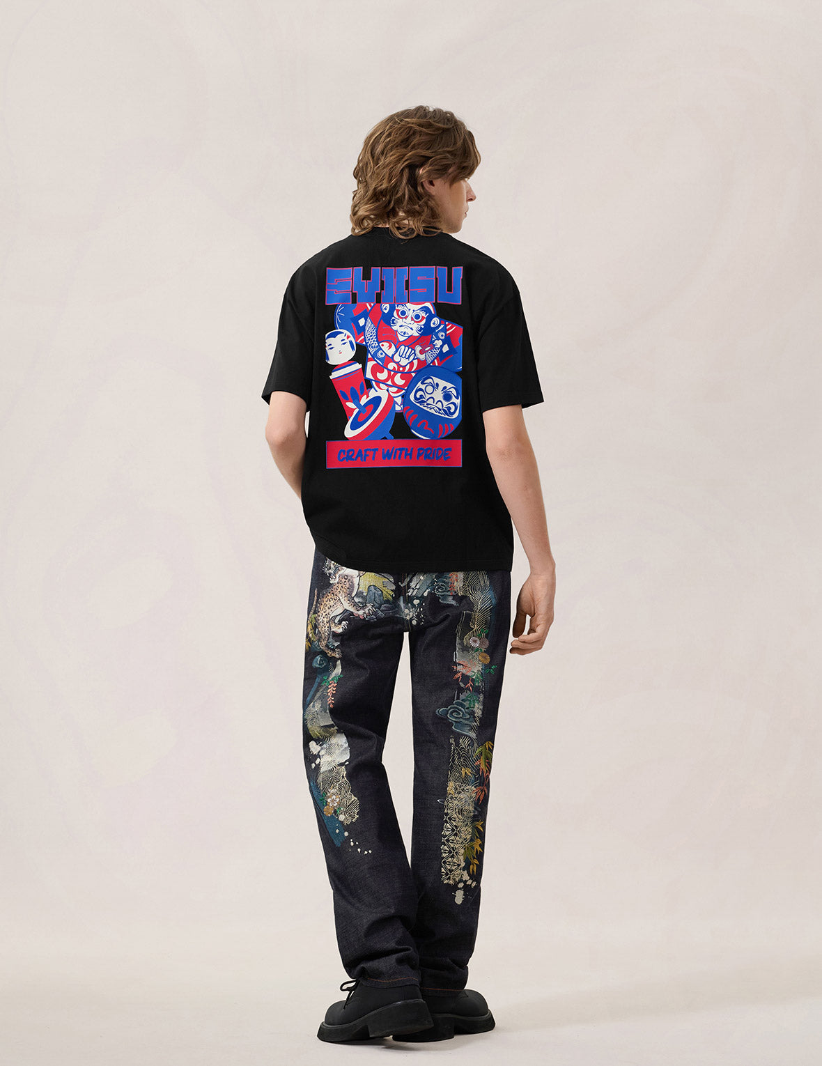 Arcade style Daruma T-shirt