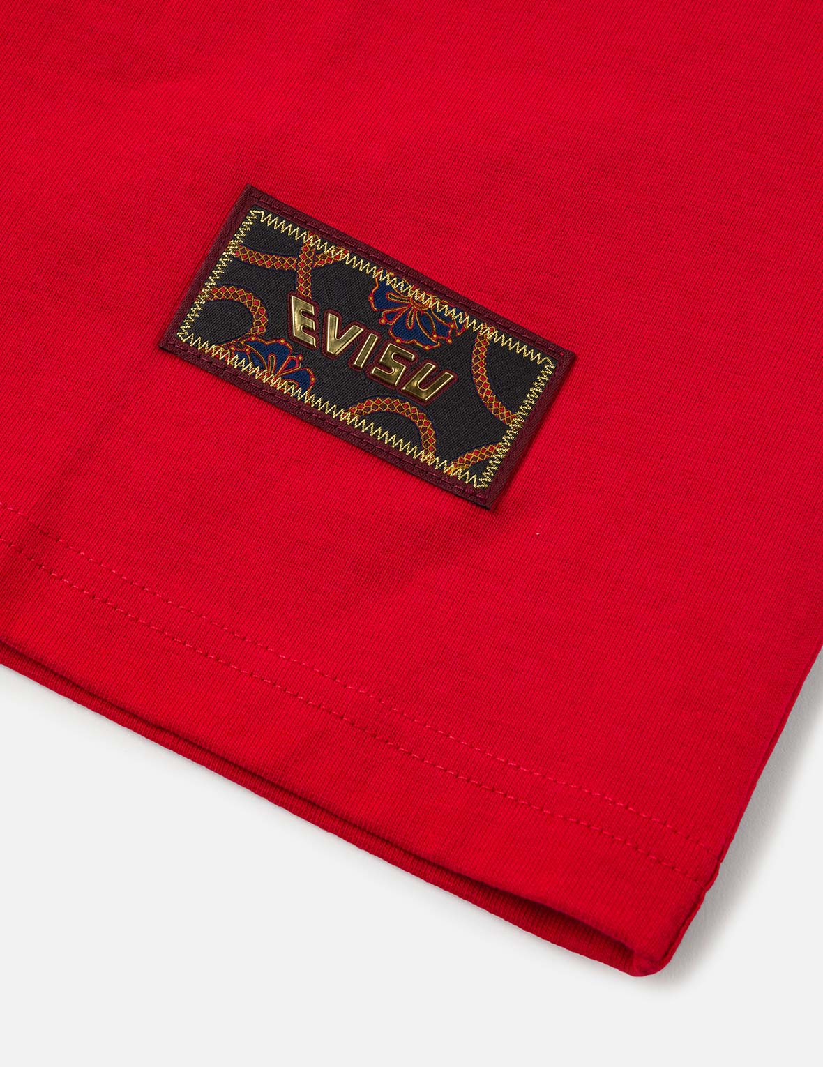 馬年主題大 M 印花T恤 - 紅