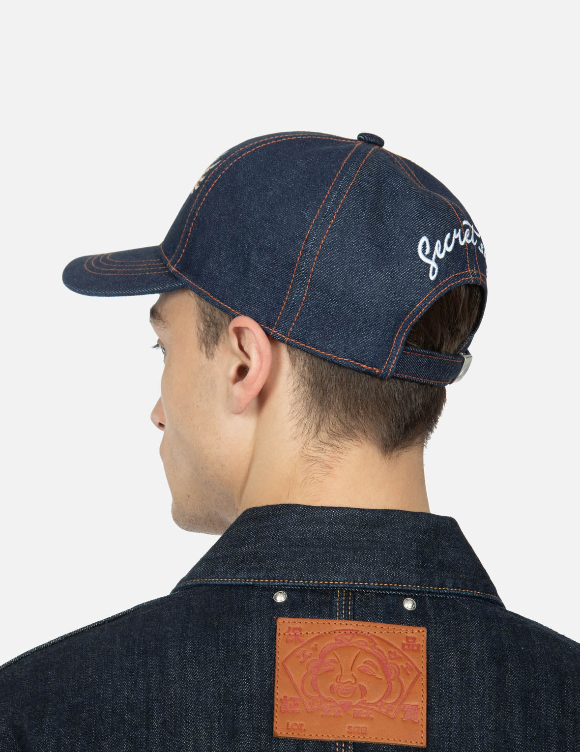 Eagle and Seagull Embroidery Denim Cap
