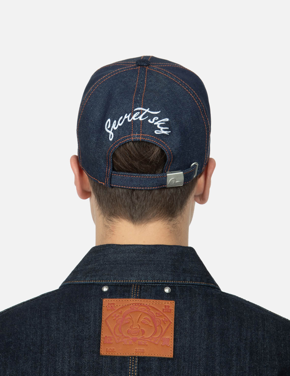 Eagle and Seagull Embroidery Denim Cap