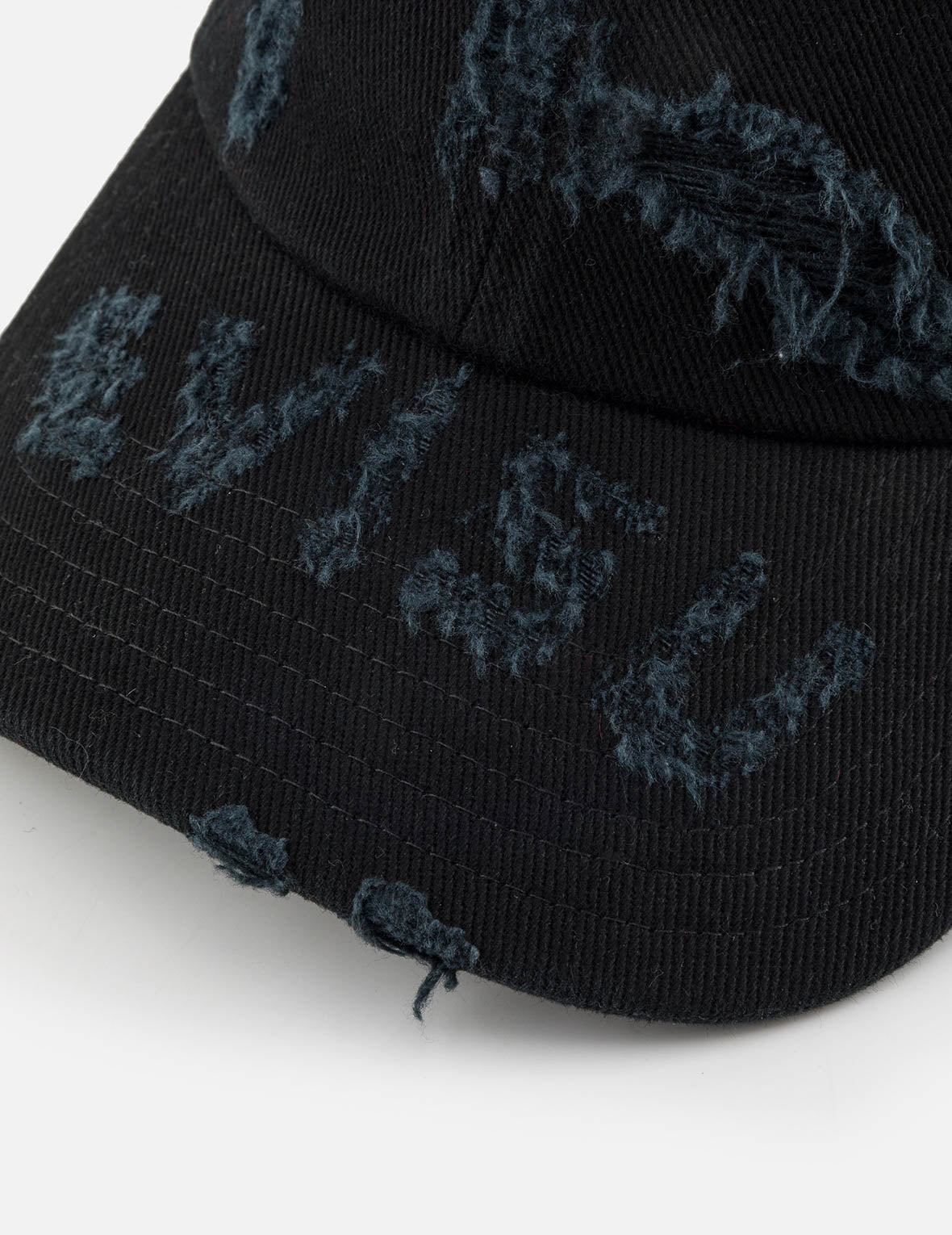 Grinding Distressed Logo Cap