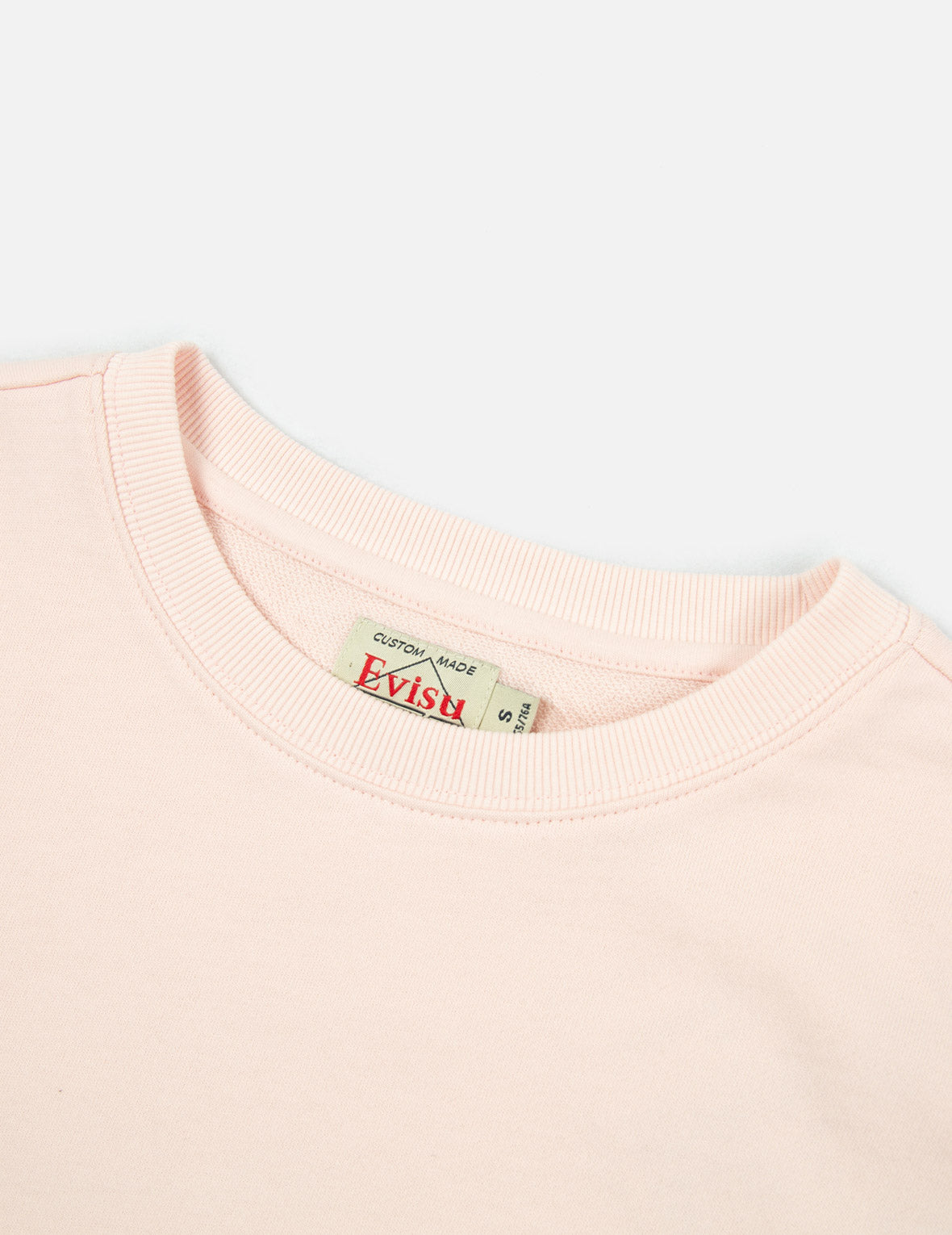 Kamon and Logo Print Drop-shoulder Cropped Sweatshirt