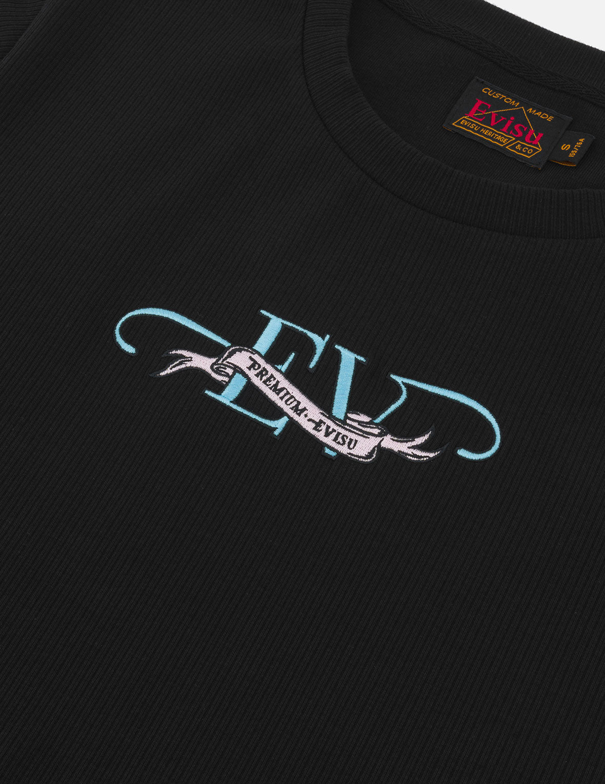 "EV" Print Slim Fit T-shirt