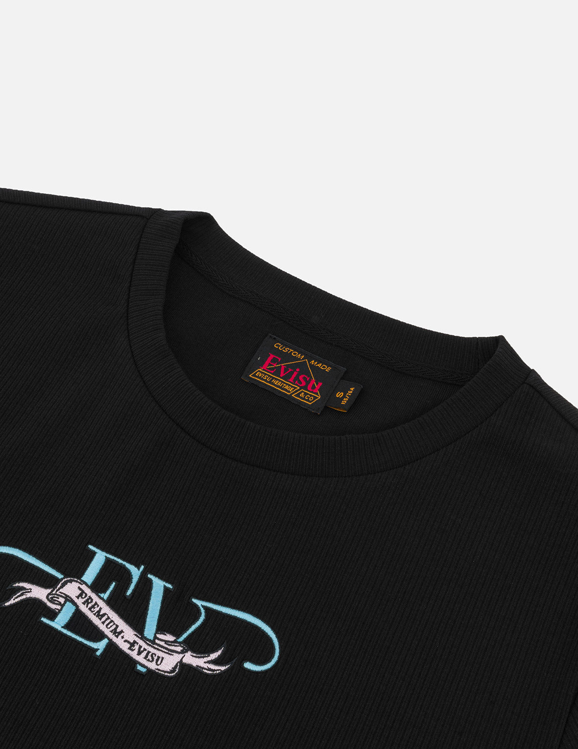"EV" Print Slim Fit T-shirt