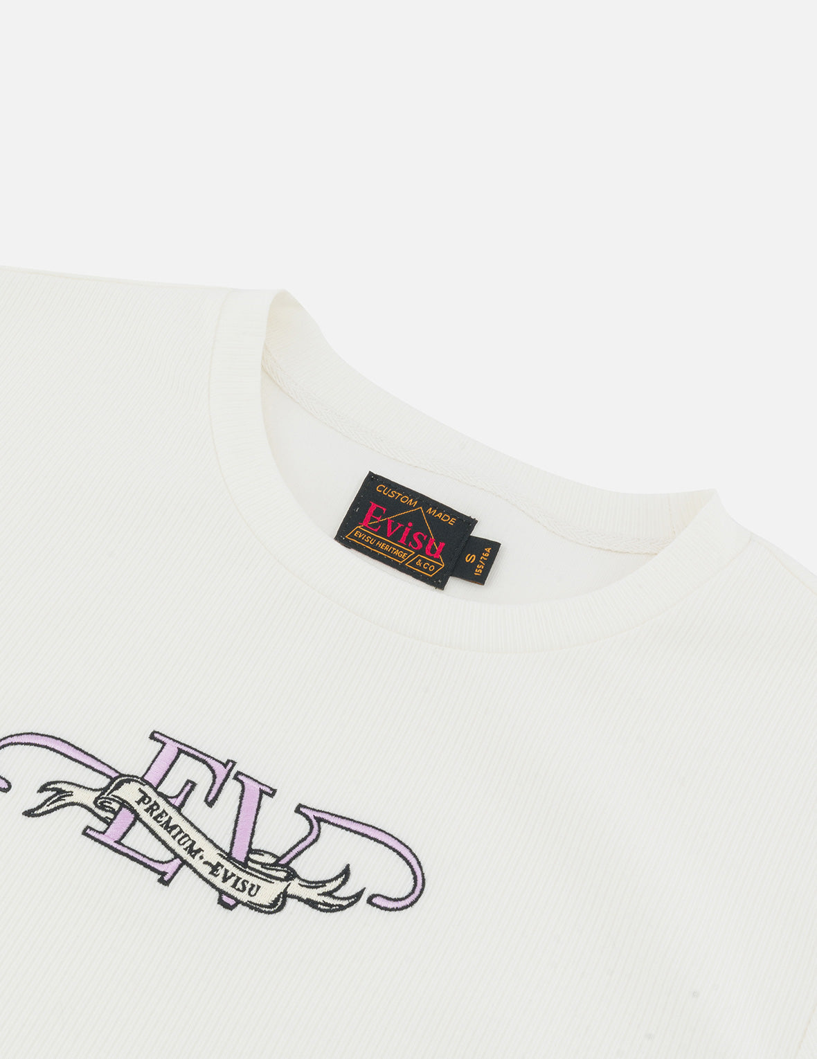 "EV" Print Slim Fit T-shirt