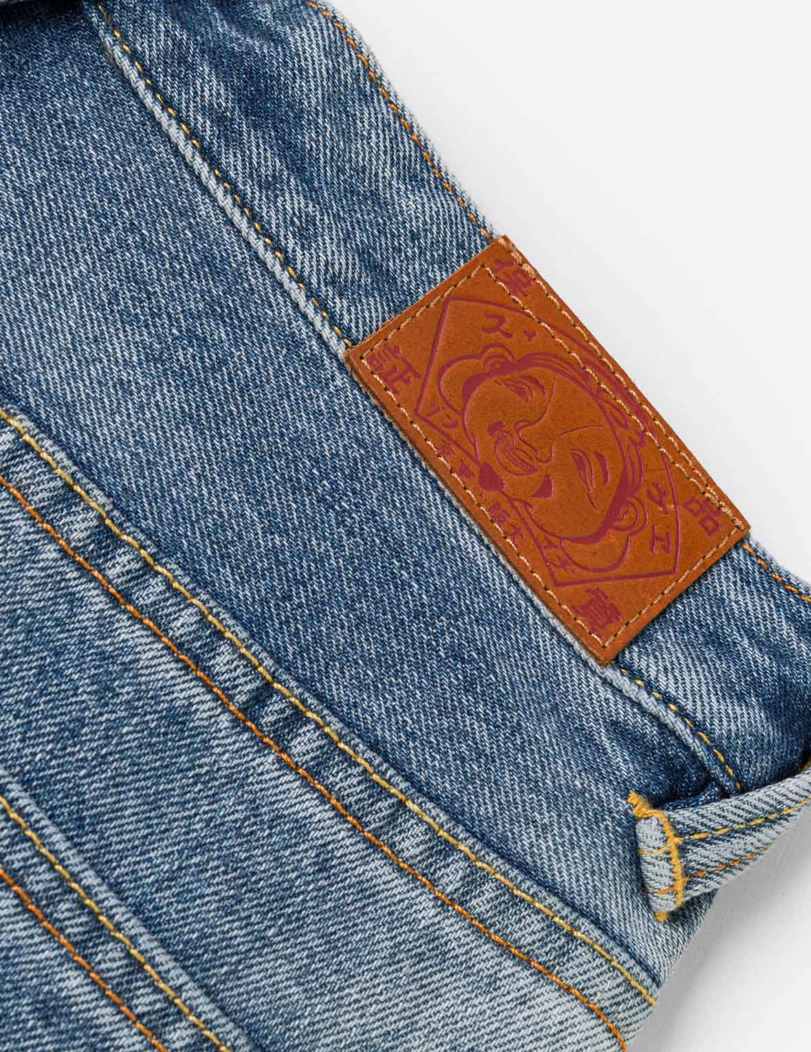 Distressed Daicock Balloon Jeans