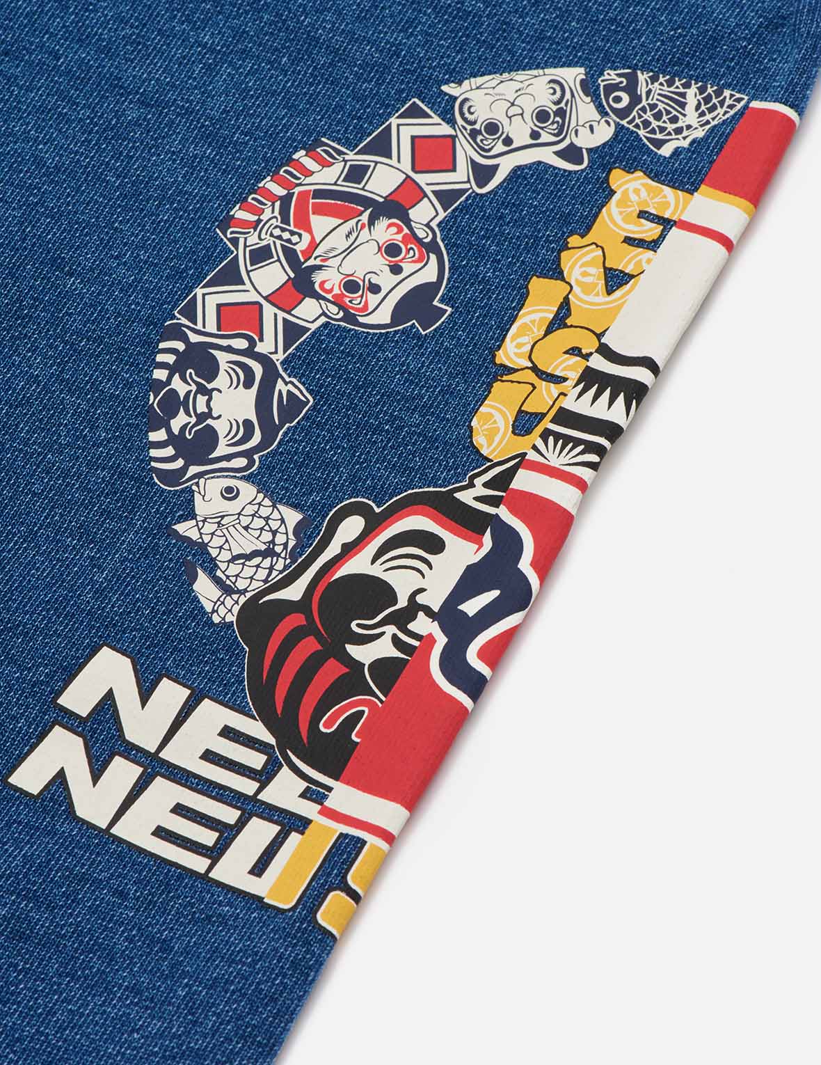 Graphic Blocking Side-print Sweatpants